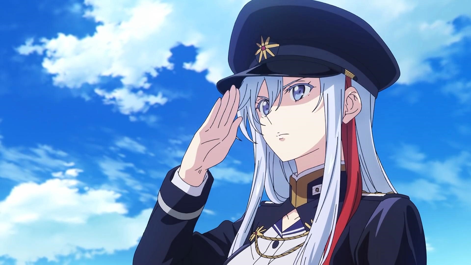 Vladilena Milizé from Eighty-Six salutes HD Wallpaper