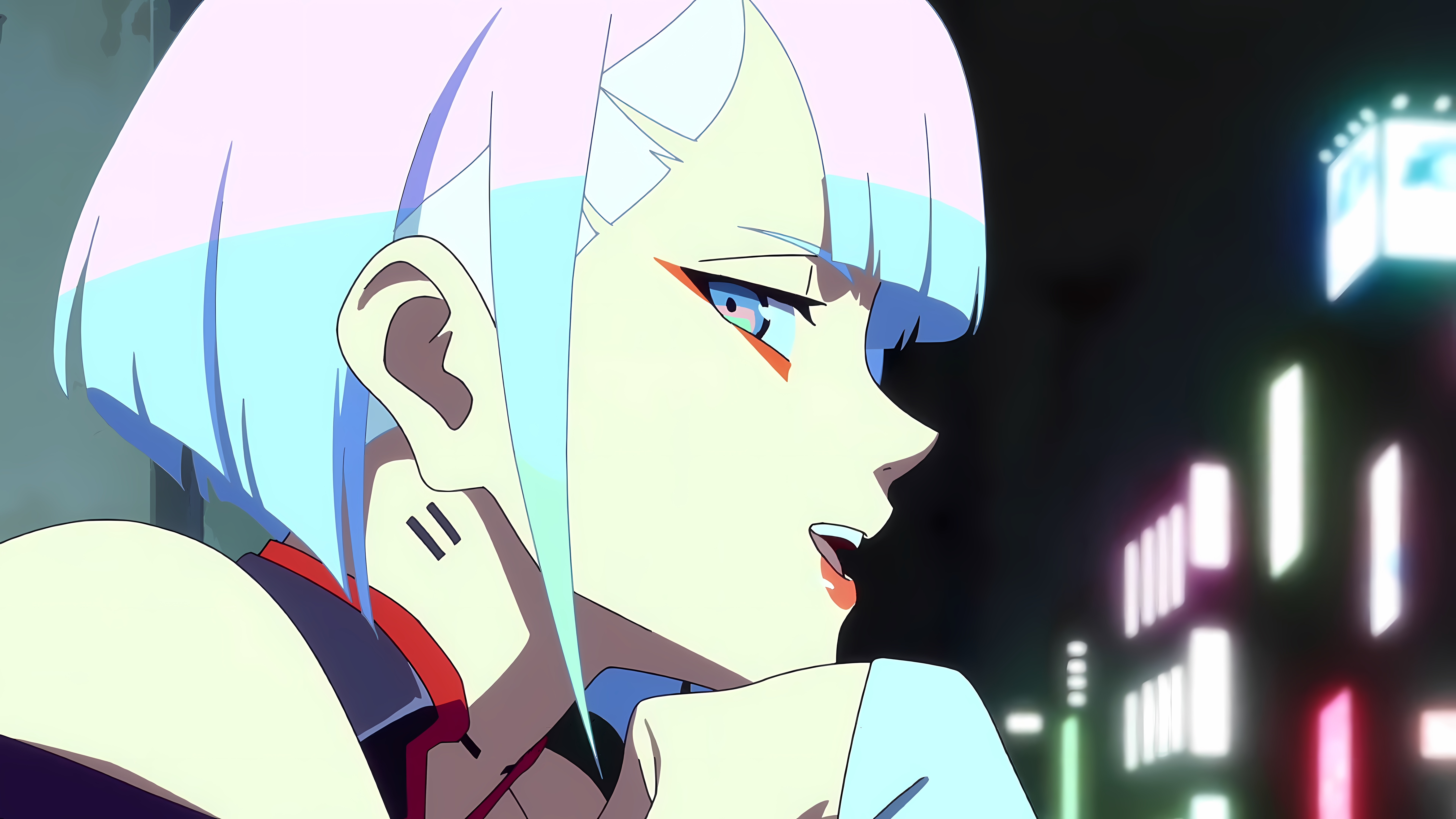4K Cyberpunk: Edgerunners Lucy Screenshot HD Wallpaper