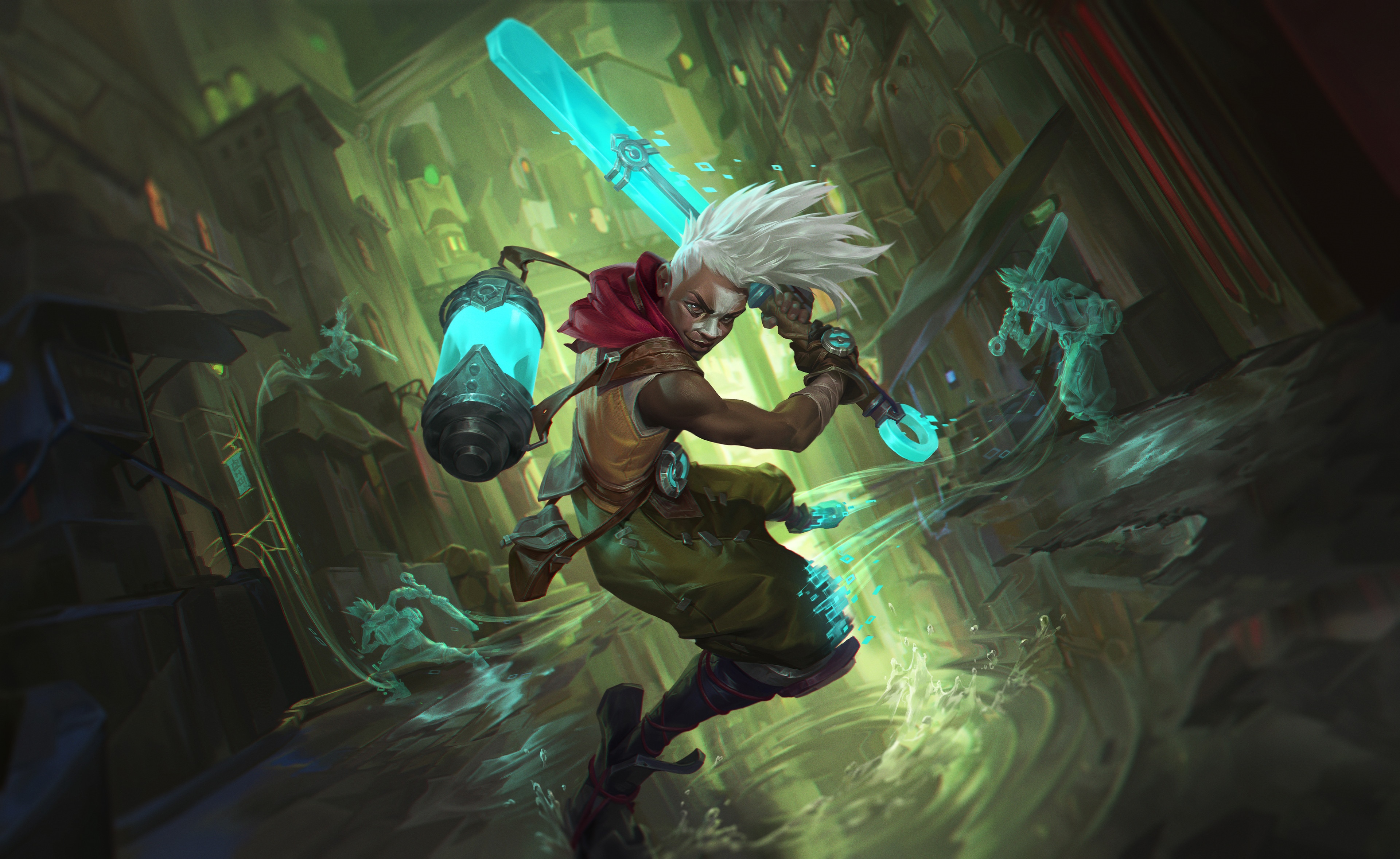 4K League of Legends ArtStation Fantasy Art HD Wallpaper