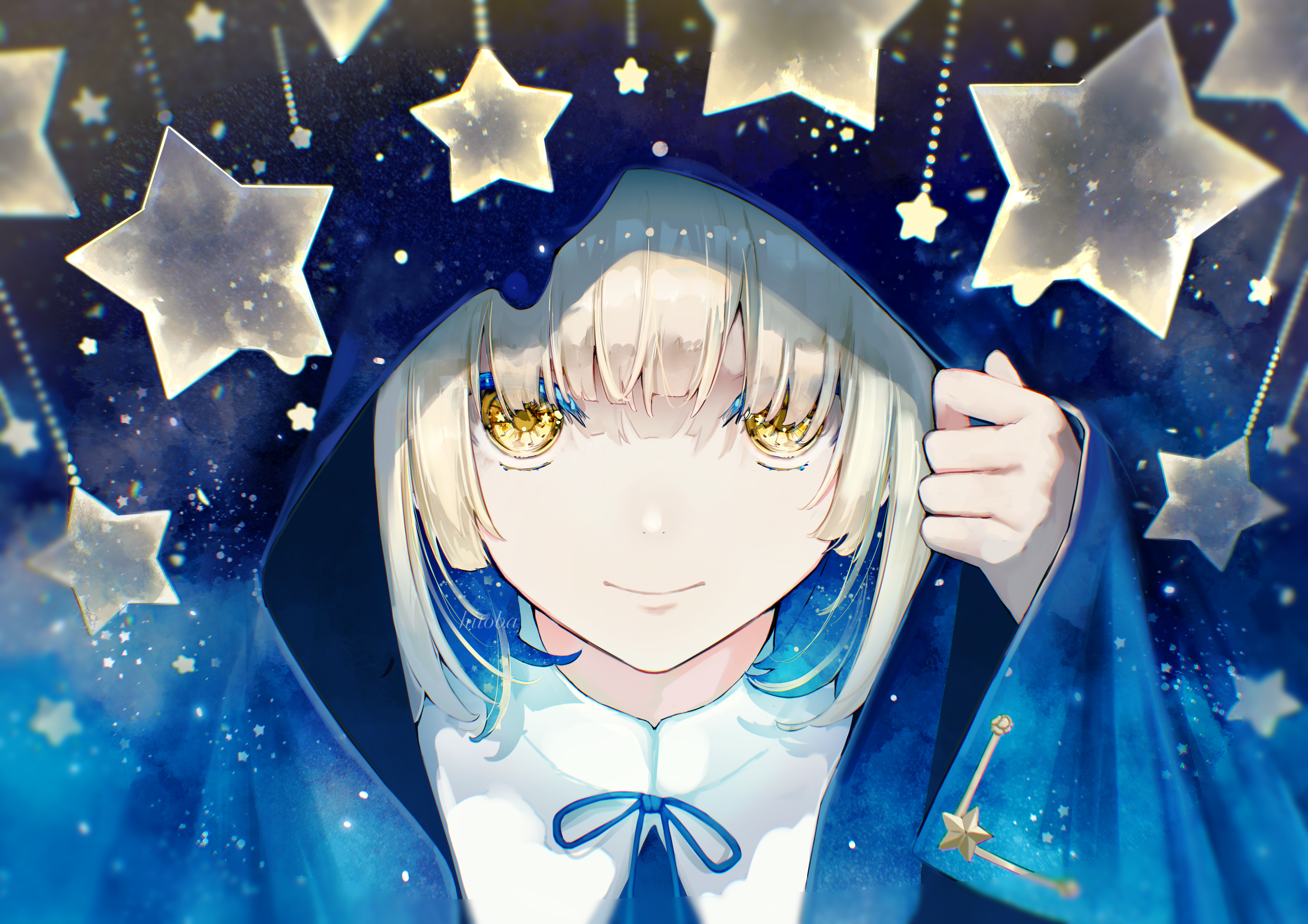 4K Starlight wearing a starry hood HD Wallpaper