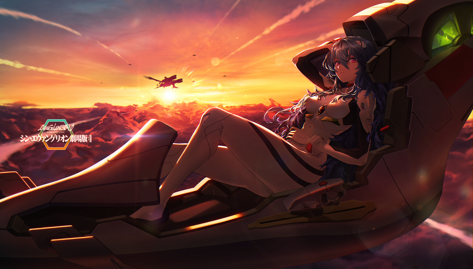 Rei Ayanami in Evangelion Unit HD Wallpaper