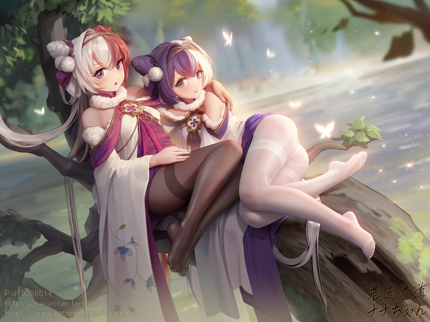 Azur Lane fan art of Ying Swei and Chao Ho HD Wallpaper
