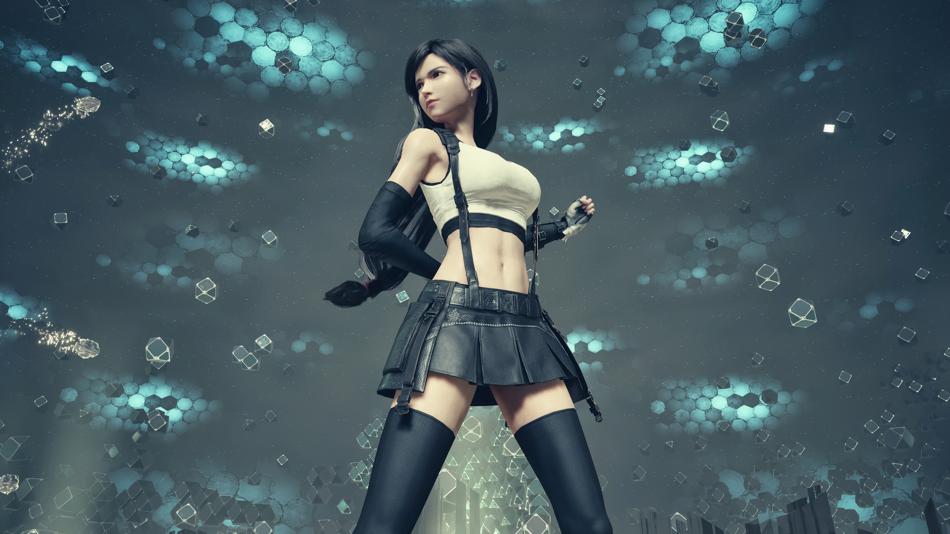 Tifa Lockhart from Final Fantasy VII Remake HD Wallpaper