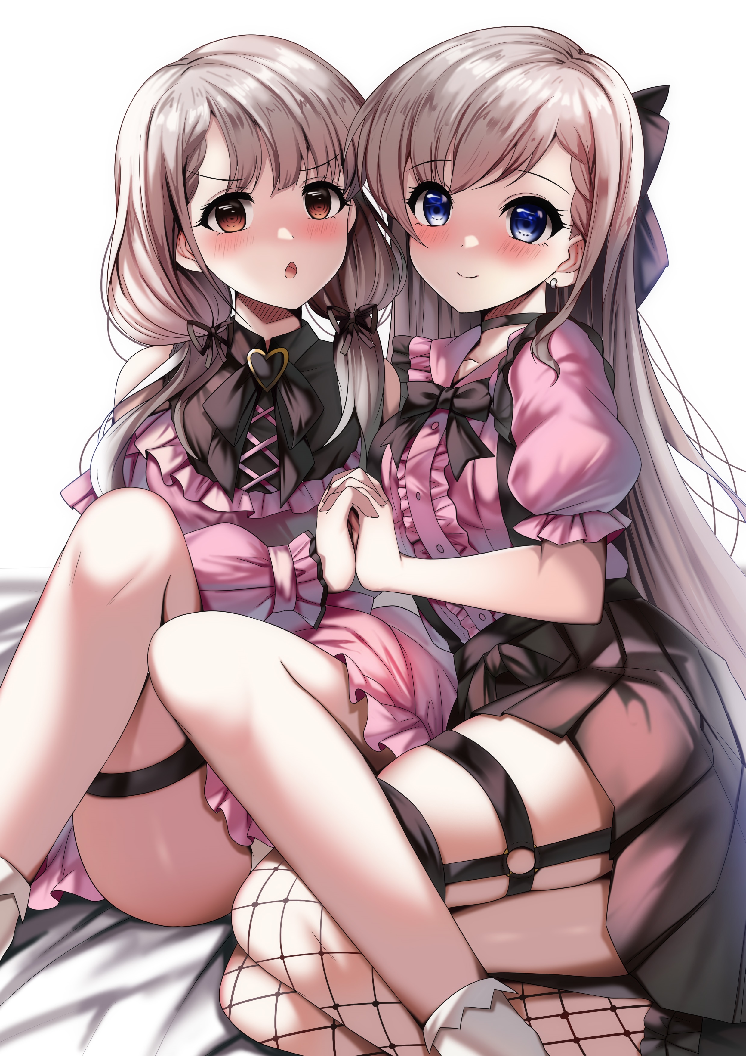 Hisakawa Nagi and Hisakawa Hayate fan art HD Phone Wallpaper