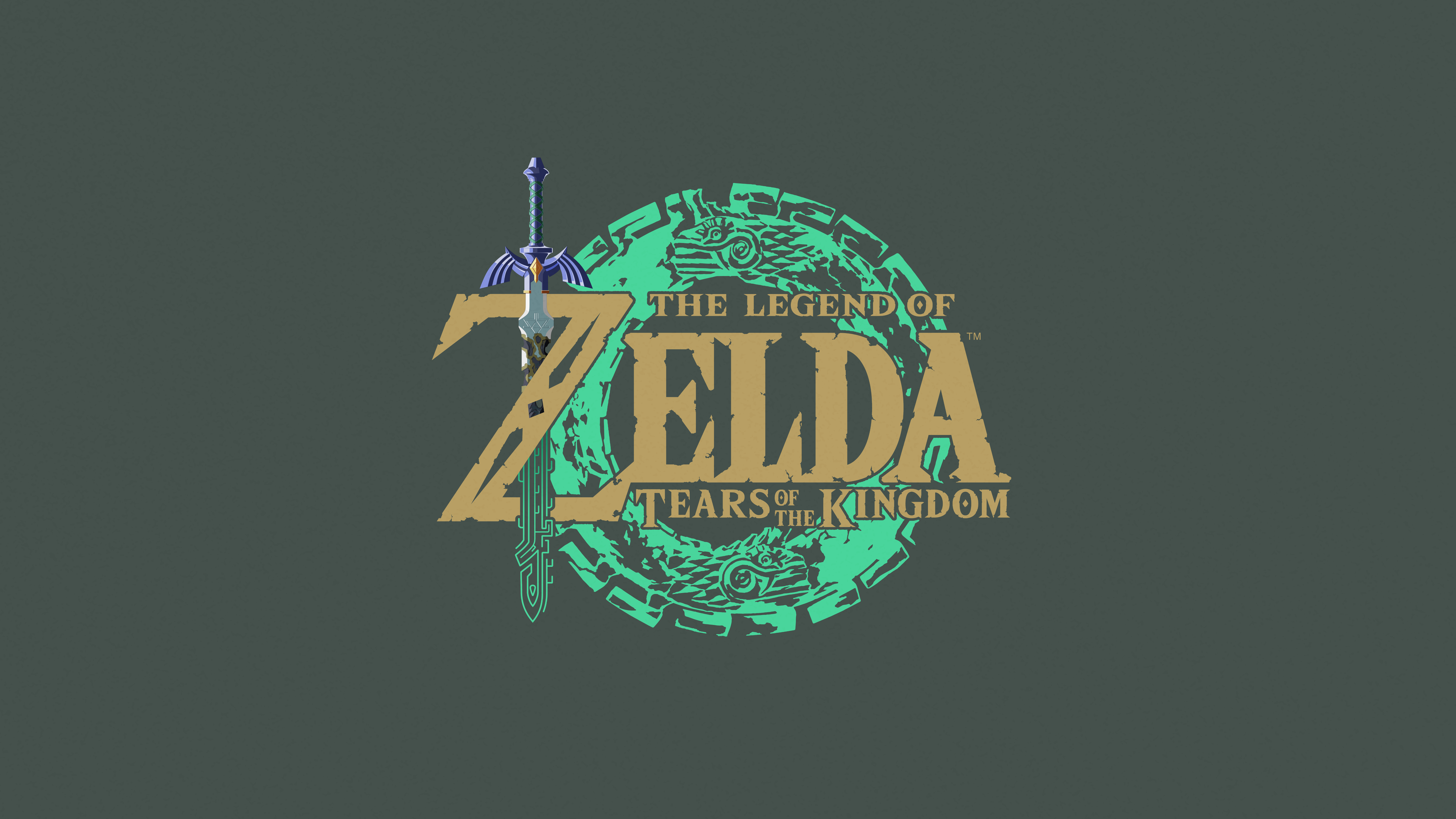 The Legend of Zelda: Tears of the Kingdom logo HD Wallpaper