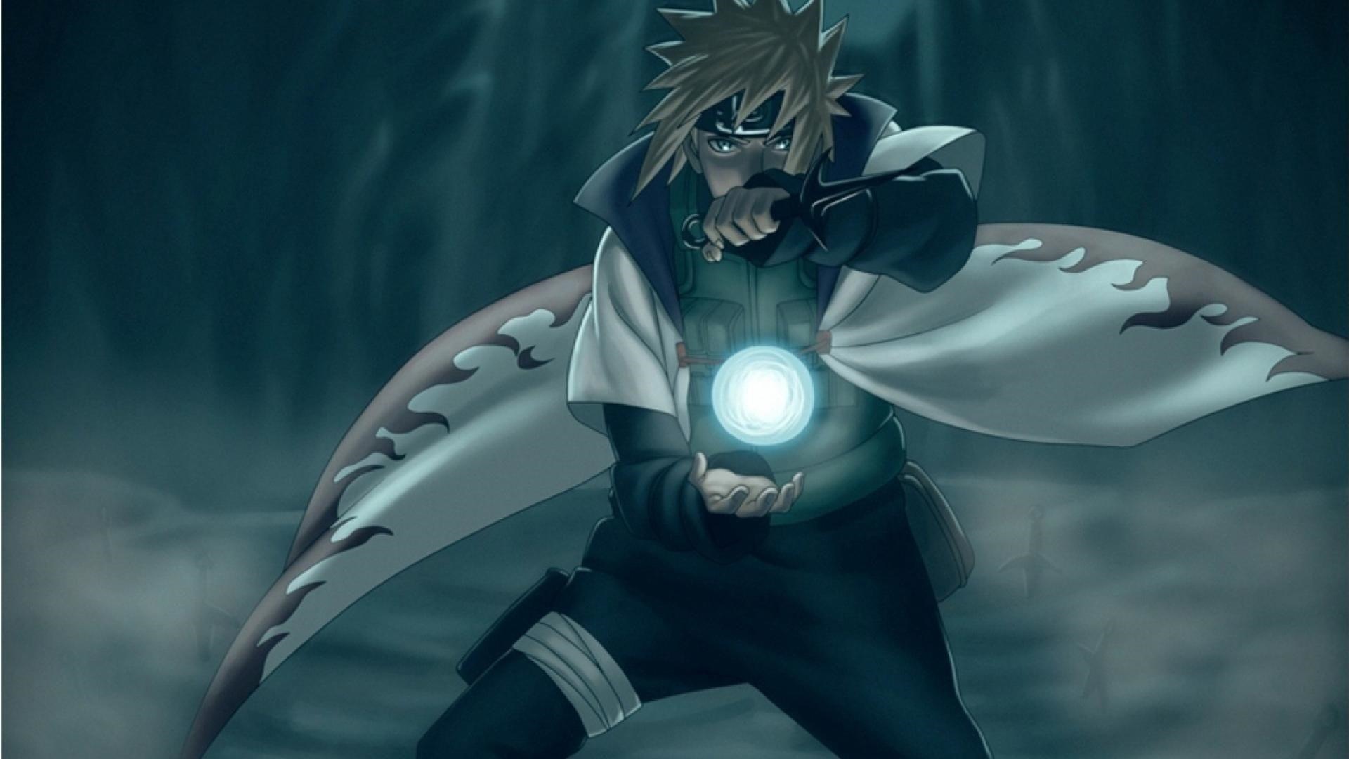 Minato Namikaze preparing Rasengan in Naruto Shippuden HD Wallpaper