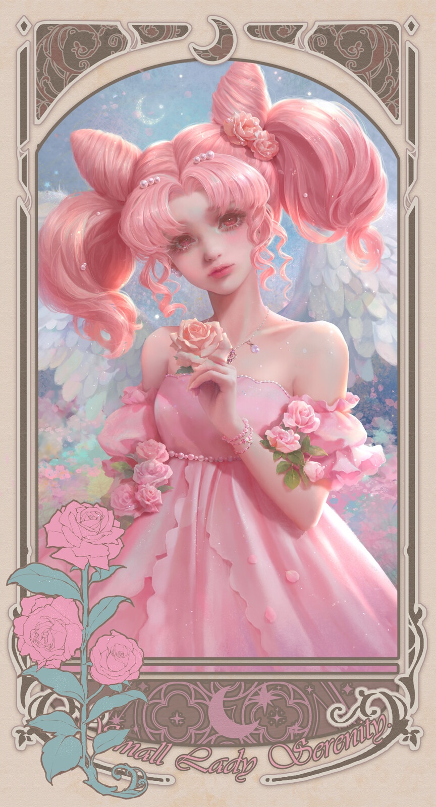 Chibi Usa Small Lady Serenity Sailor Moon HD Phone Wallpaper