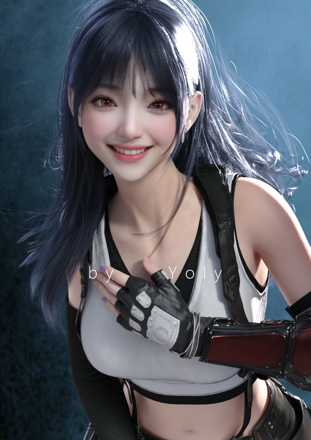 Tifa Lockhart fan art by Yoly HD Phone Wallpaper