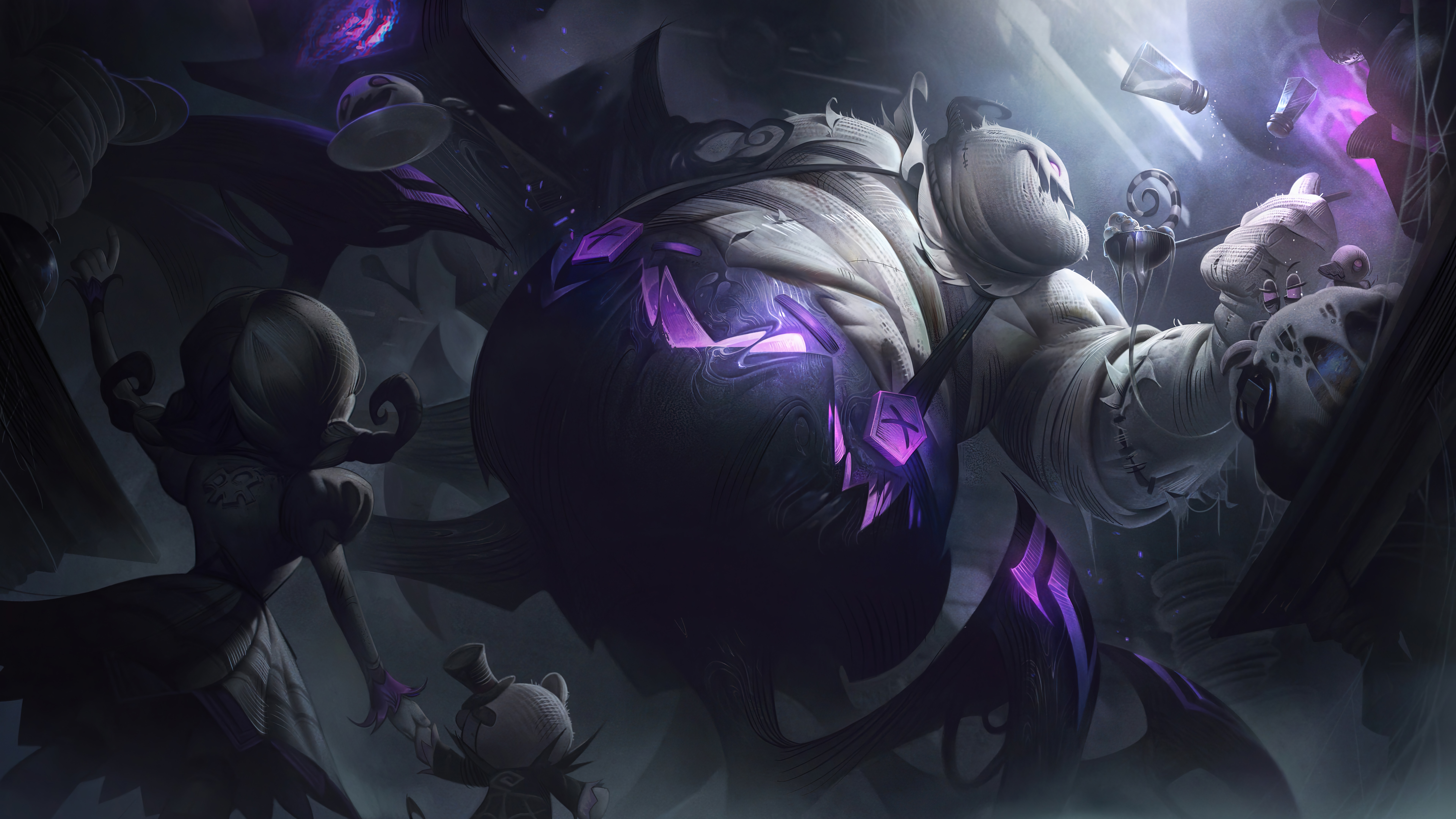 4K Fright Night Urgot League of Legends HD Wallpaper