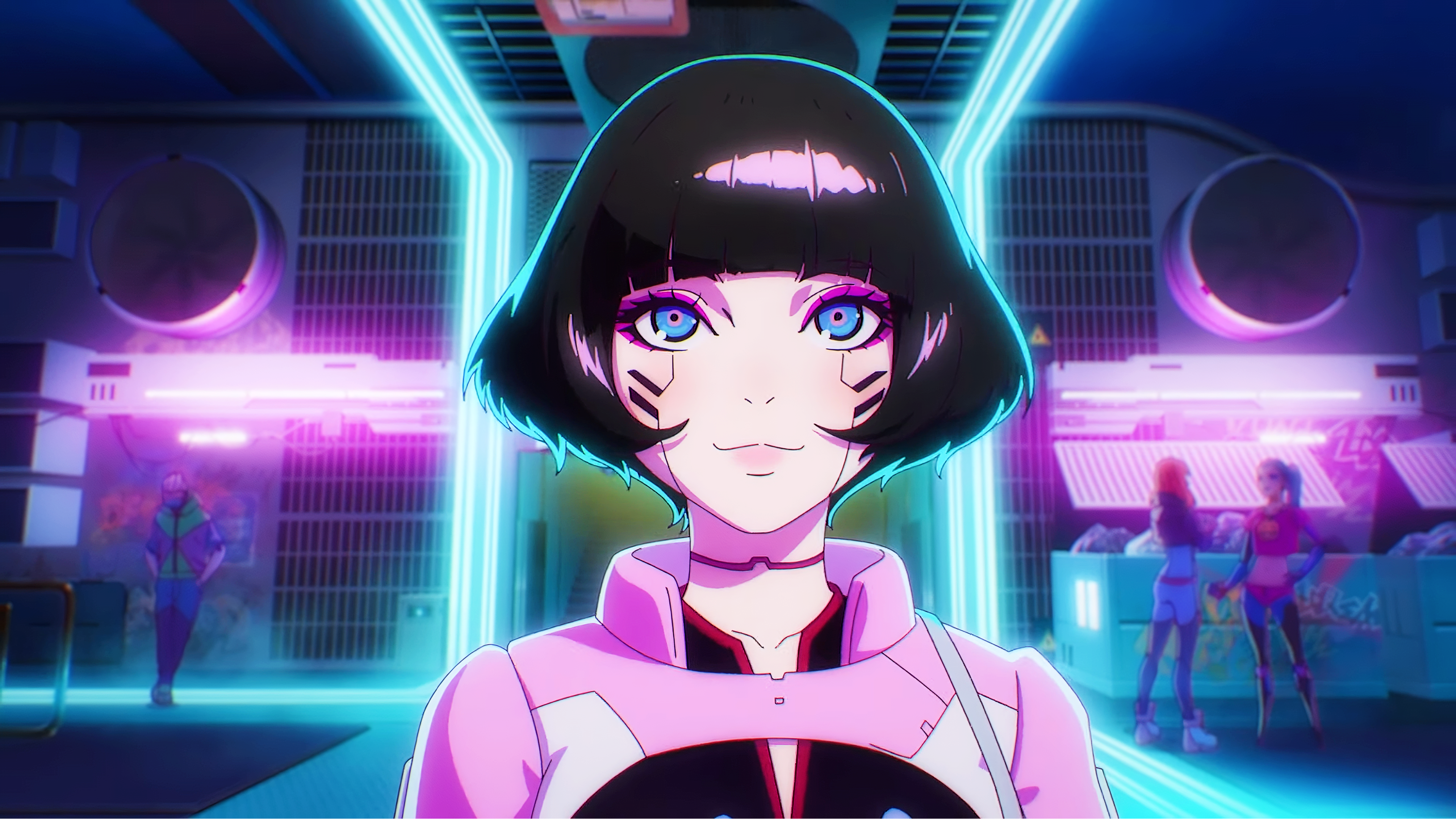 4K Cyberpunk: Edgerunners Lucy Anime HD Wallpaper