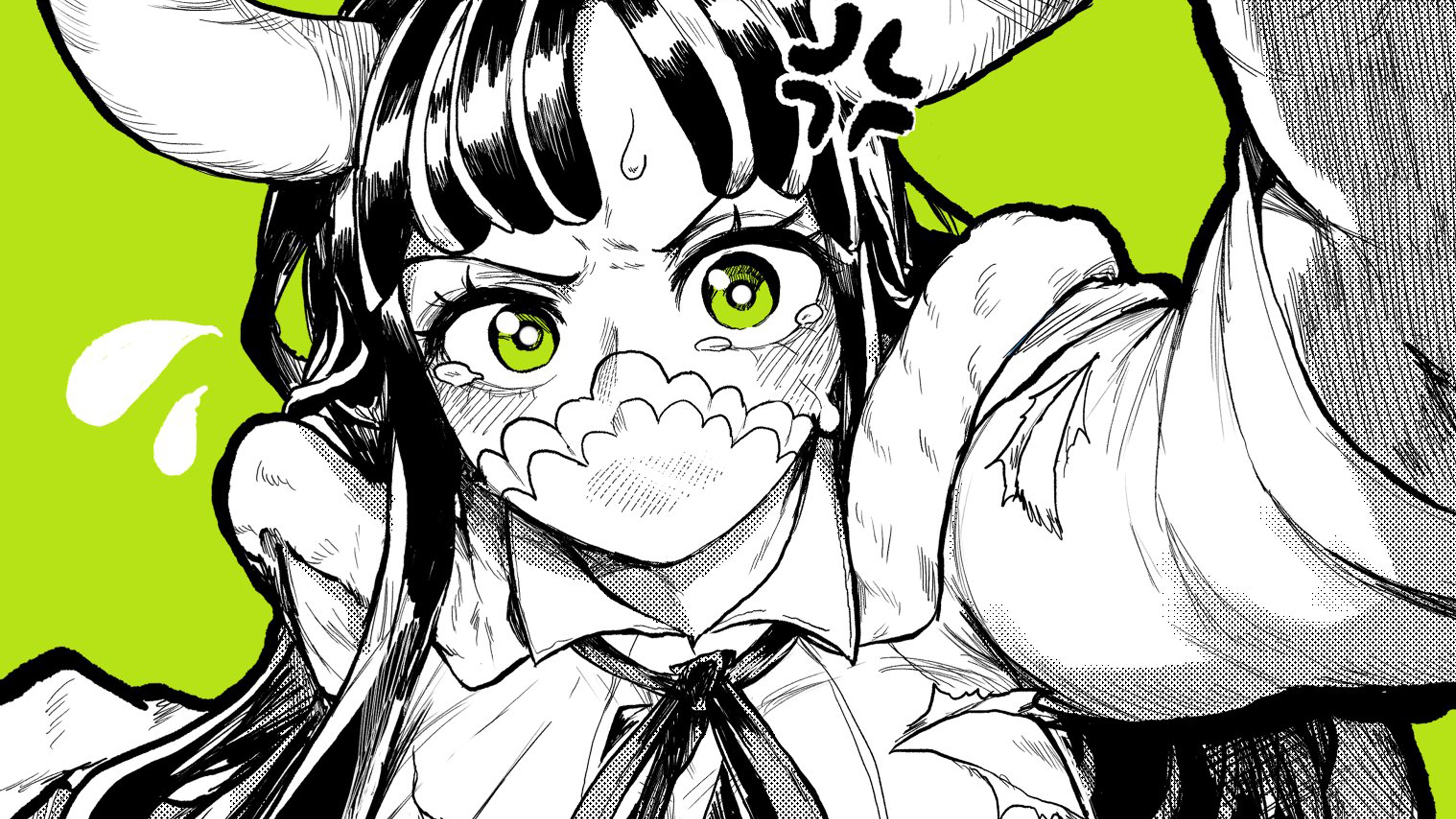Ulti from One Piece with horns and mask HD Wallpaper