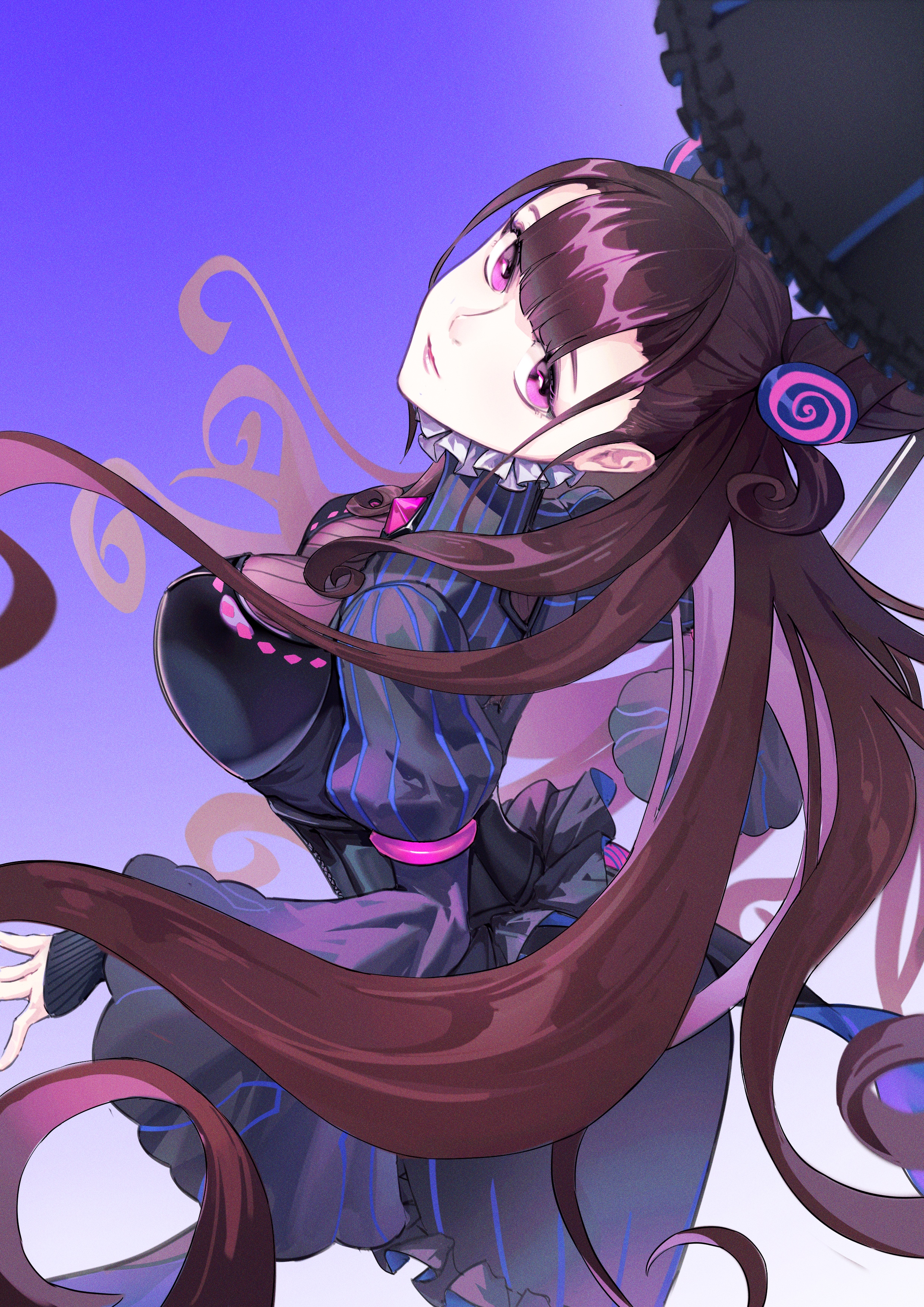 Murasaki Shikibu with Umbrella - Fate/Grand Order Fan Art HD Phone Wallpaper