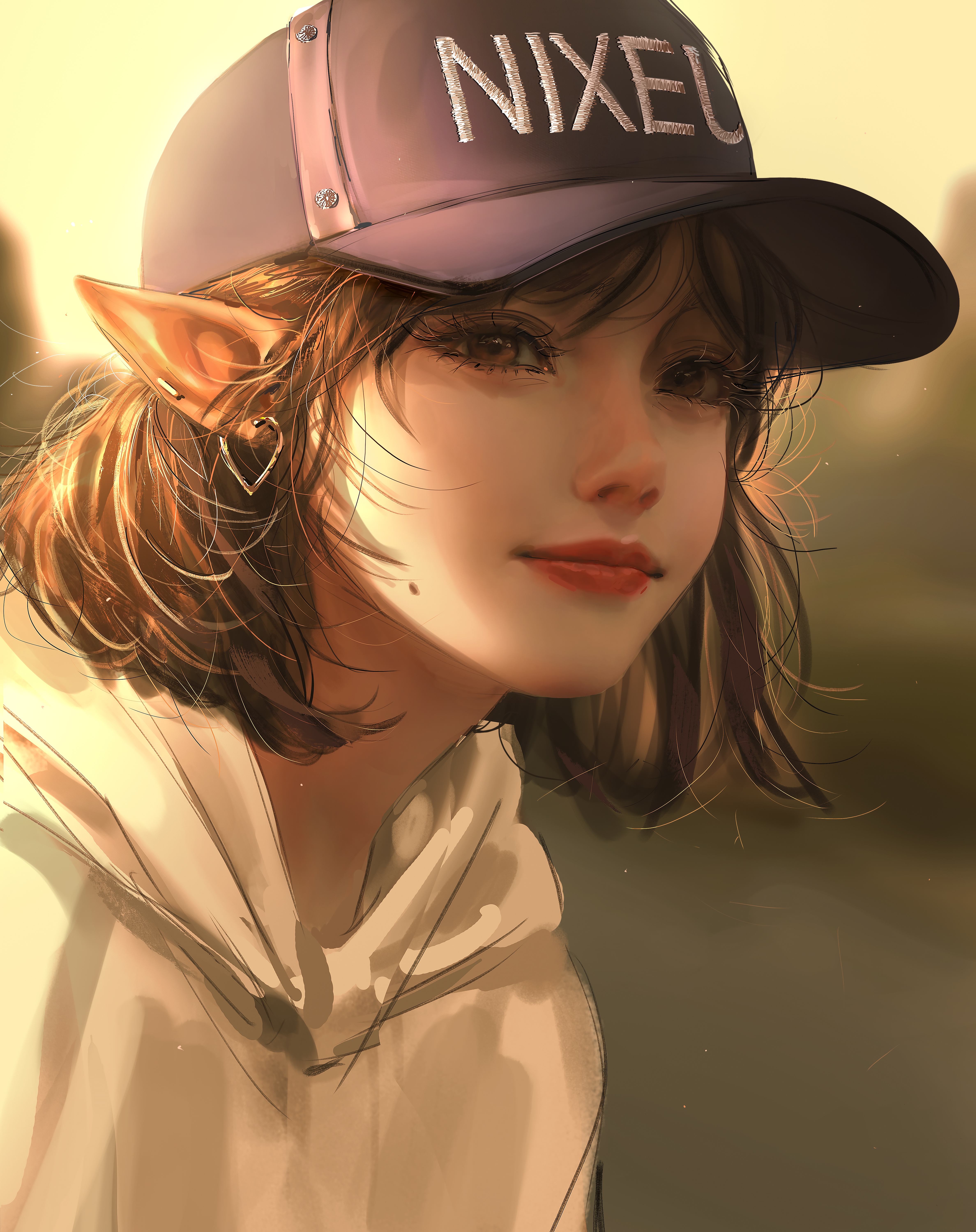 4K Nixeu wearing a baseball cap HD Phone Wallpaper