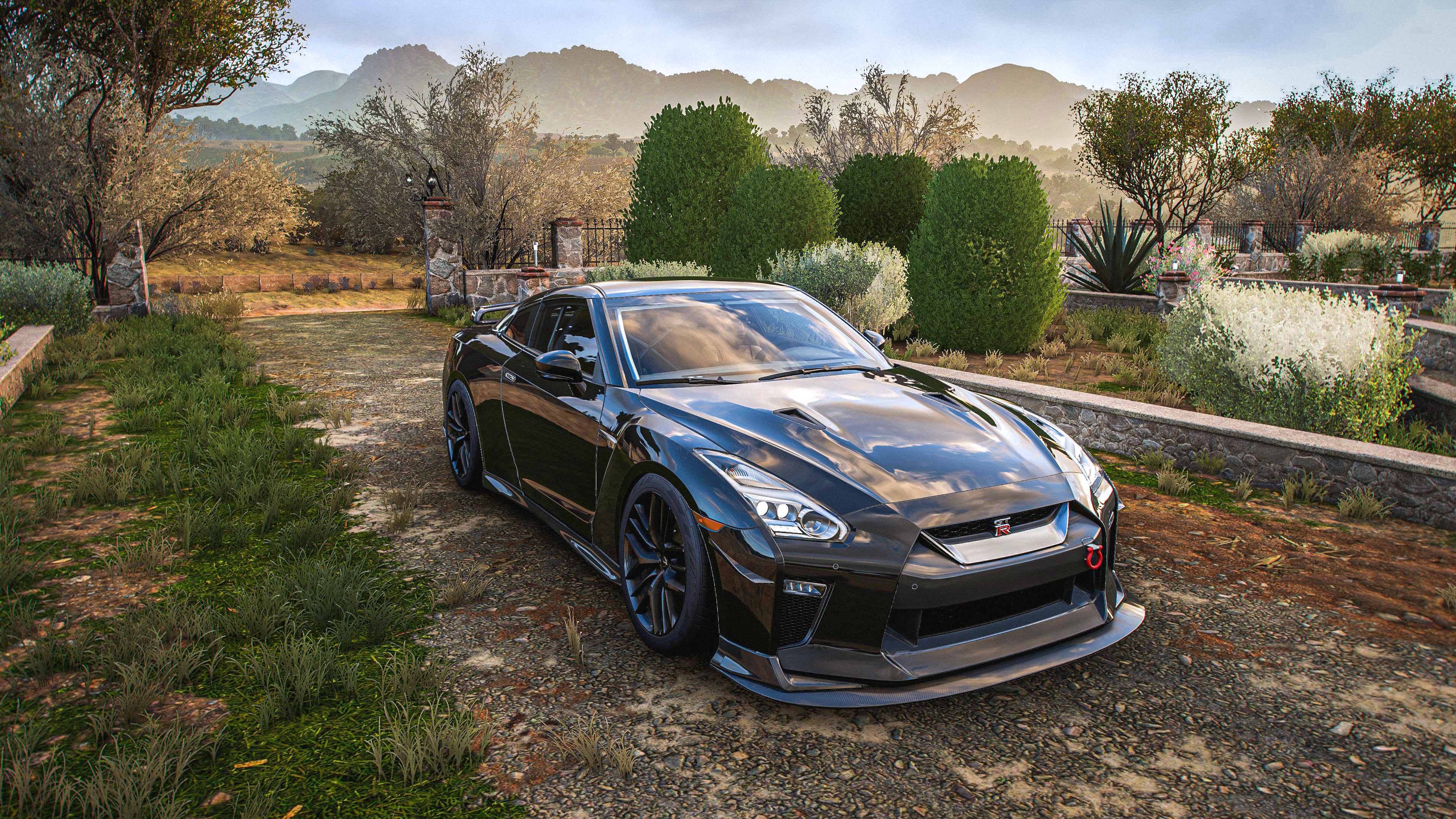 4K Nissan GT-R in Forza Horizon 5 HD Wallpaper