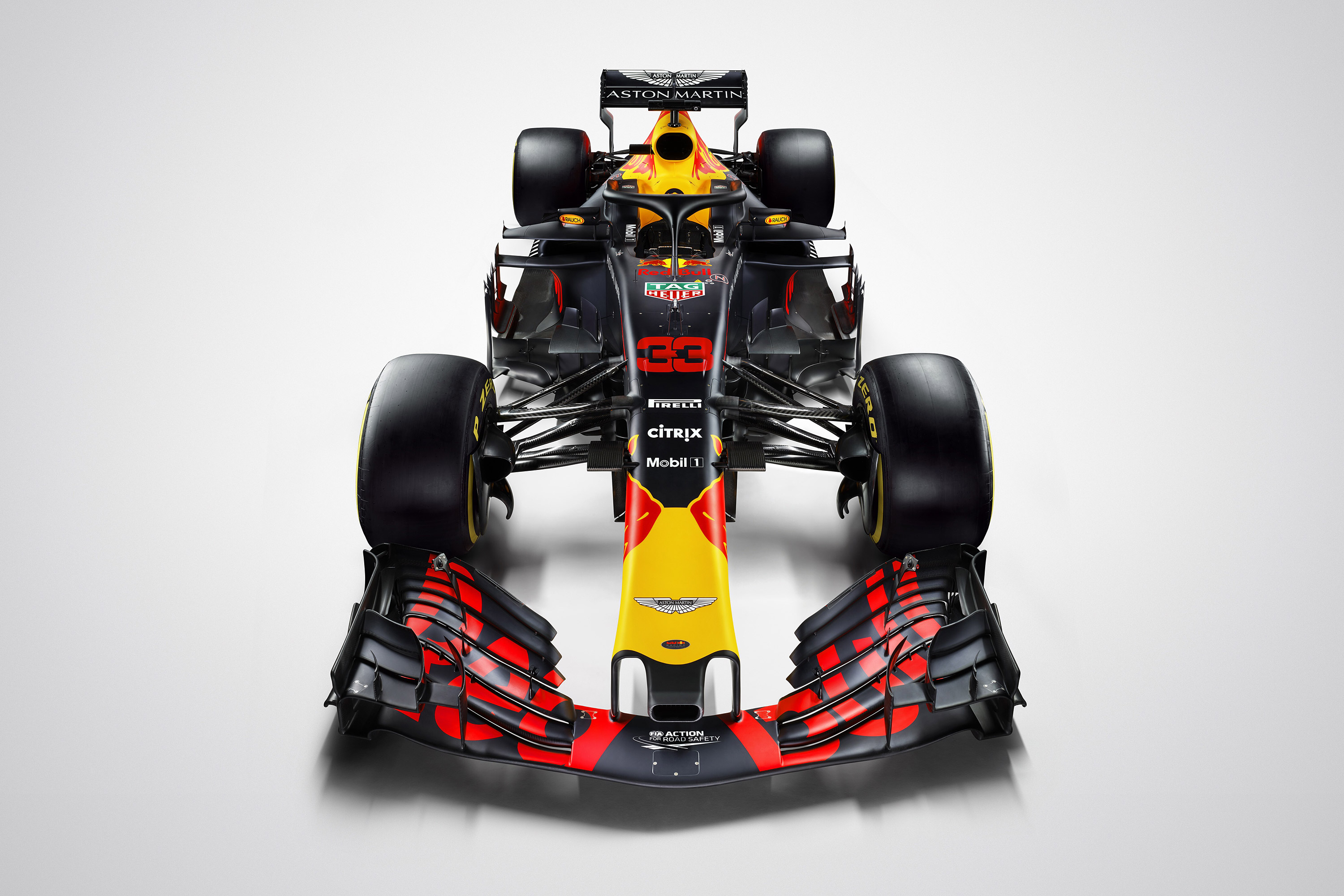 Red Bull Racing RB14 Formula 1 Car HD Wallpaper