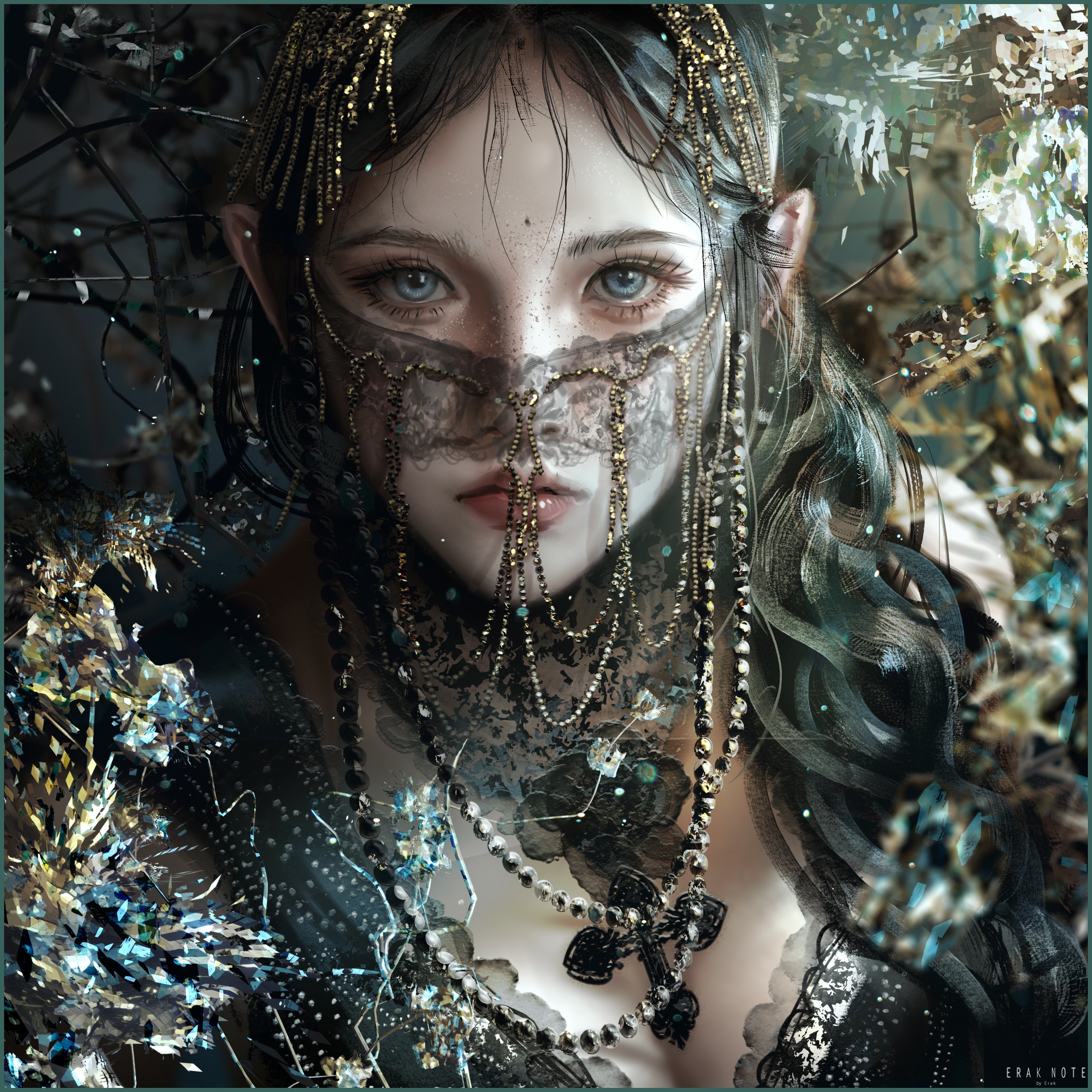 4K Fantasy Art of a Woman by Erak Note HD Wallpaper