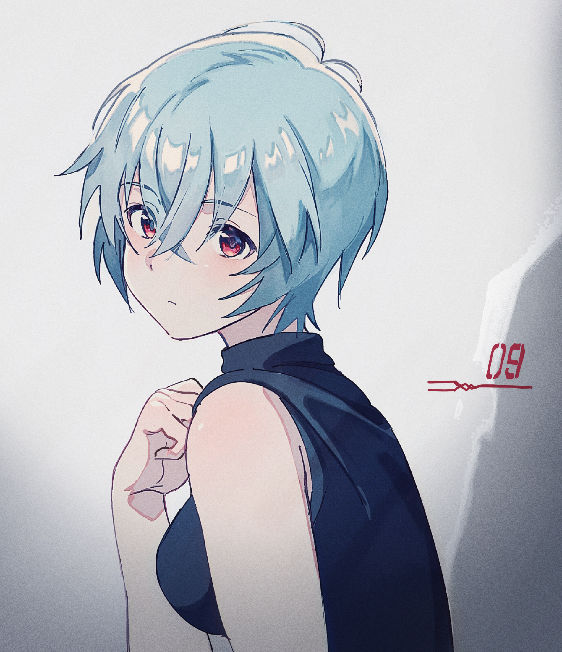 Ayanami Rei fan art from Neon Genesis Evangelion HD Phone Wallpaper