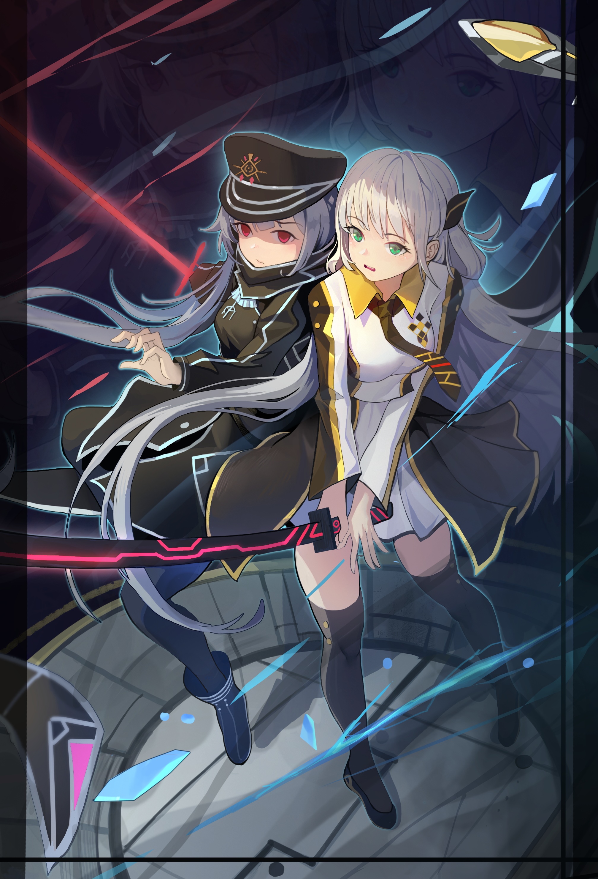 Sky Striker Ace - Roze and Sky Striker Ace - Raye fan art HD Phone Wallpaper
