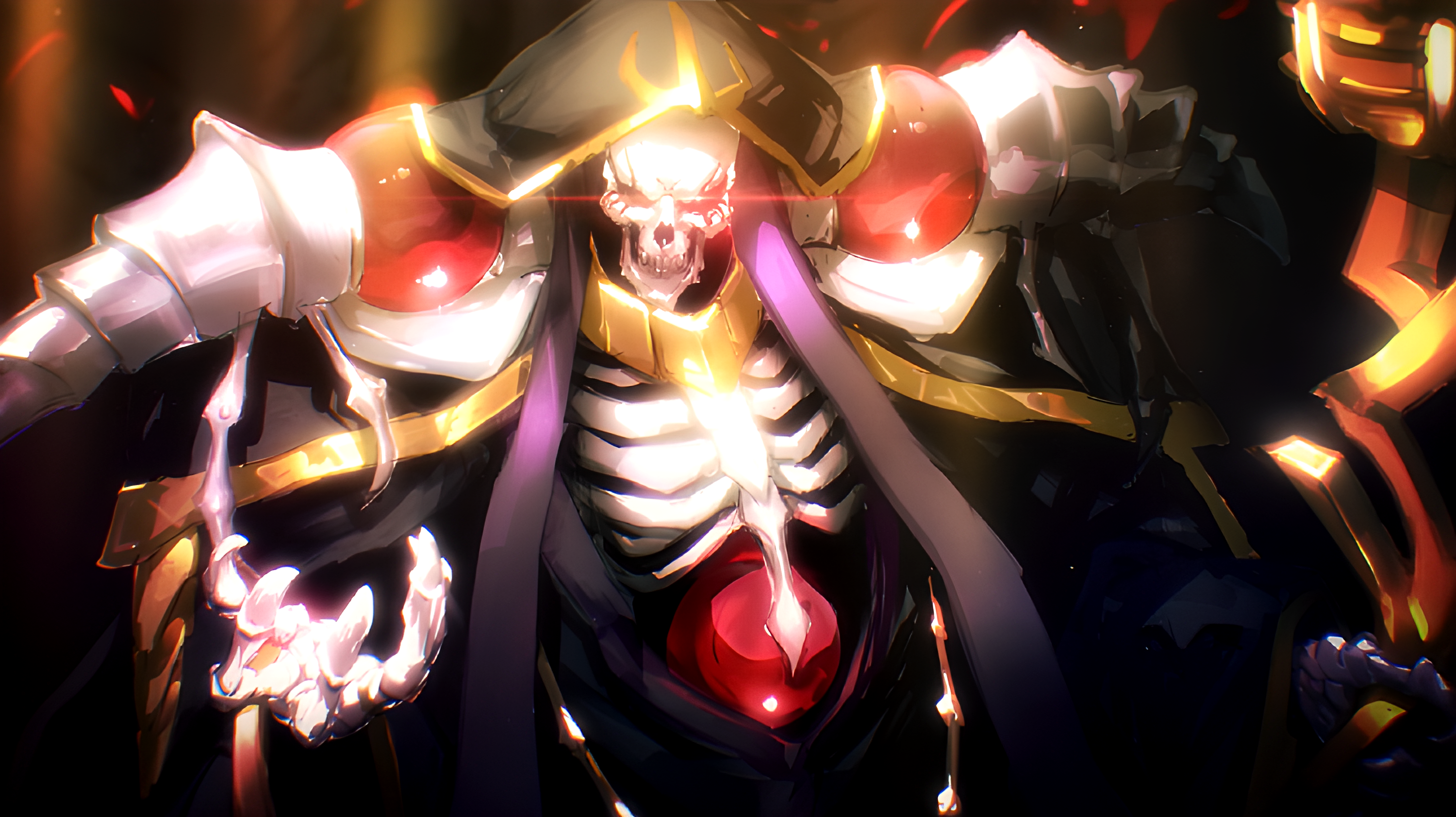 Ainz Ooal Gown from Overlord HD Wallpaper