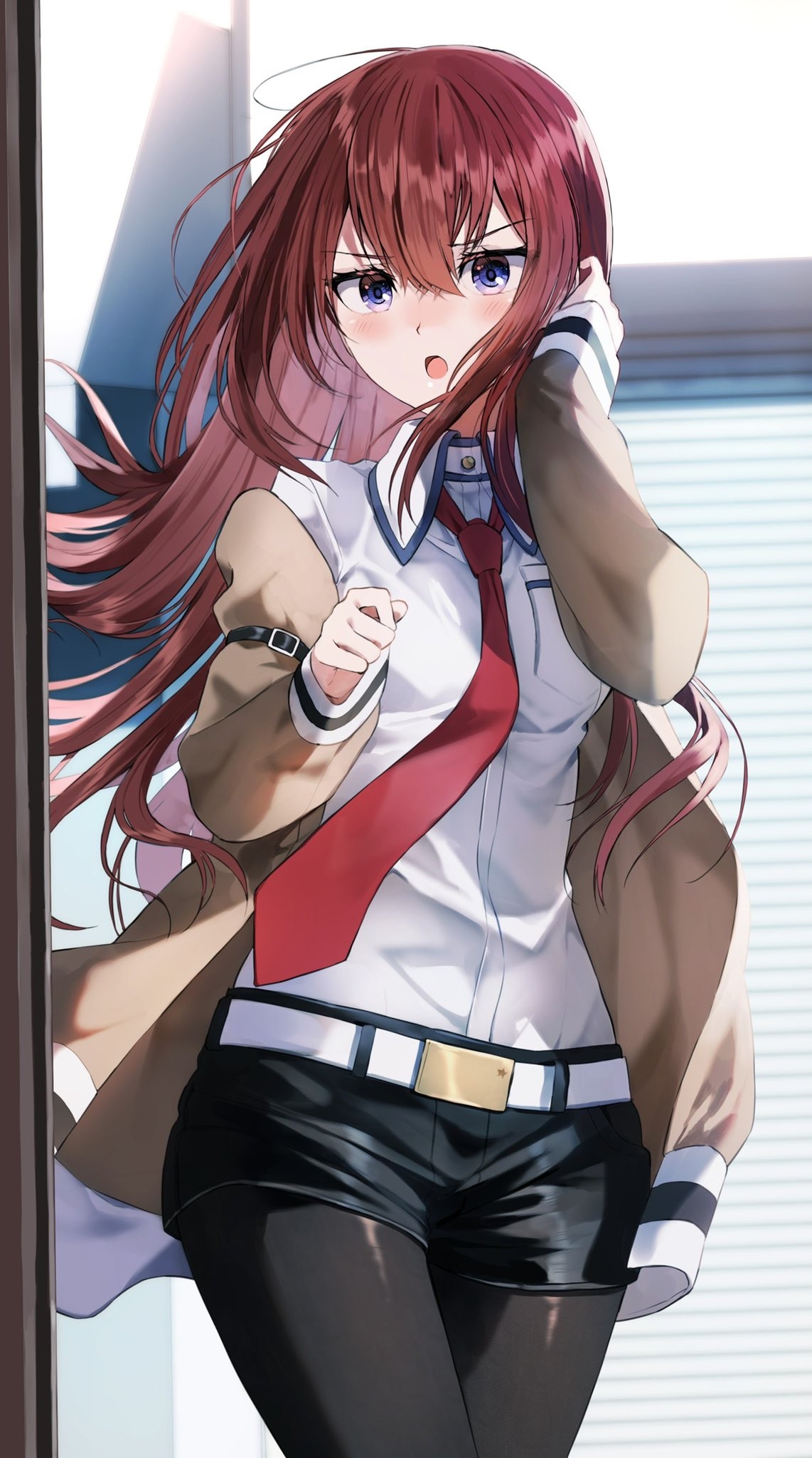 Makise Kurisu from Steins;Gate HD Phone Wallpaper