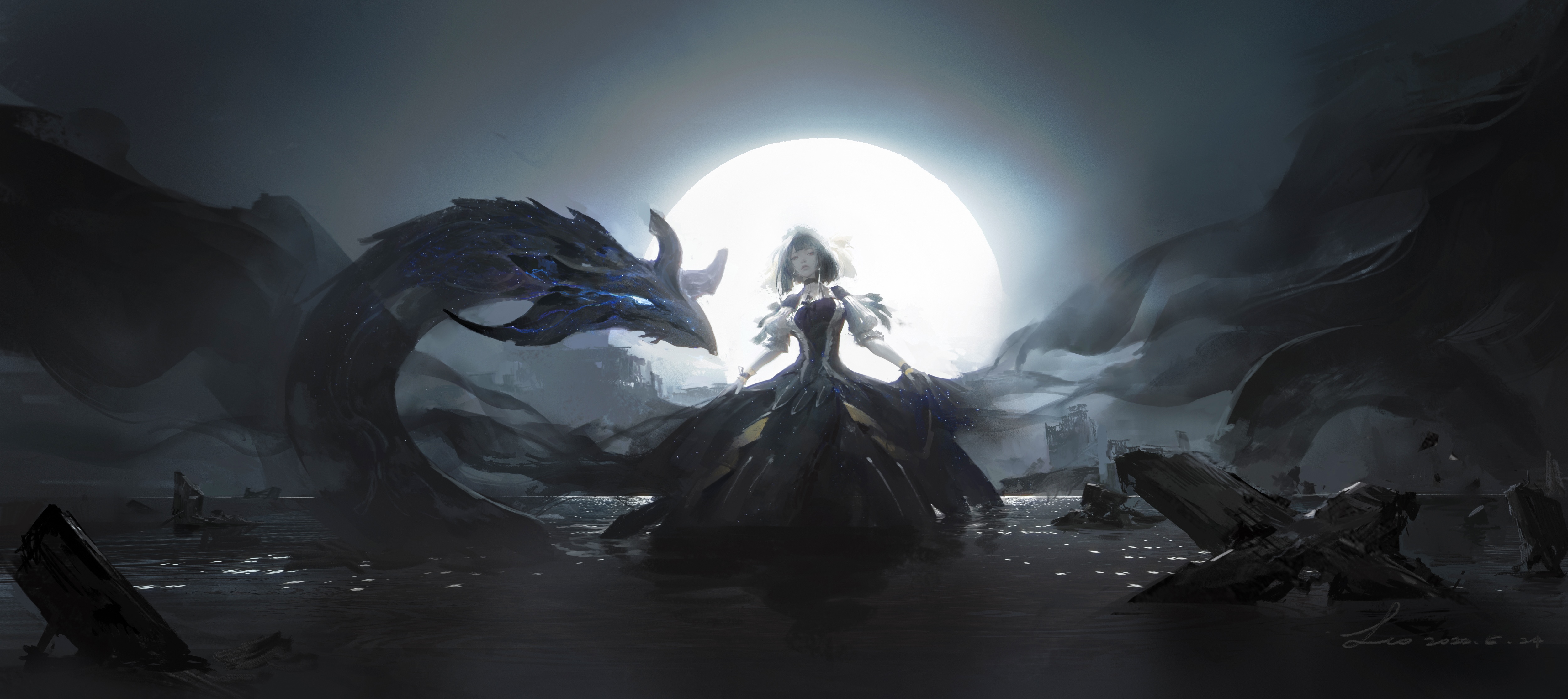 4K Underworld Goddess of the Closed World LEO Yu-Gi-Oh! HD Wallpaper