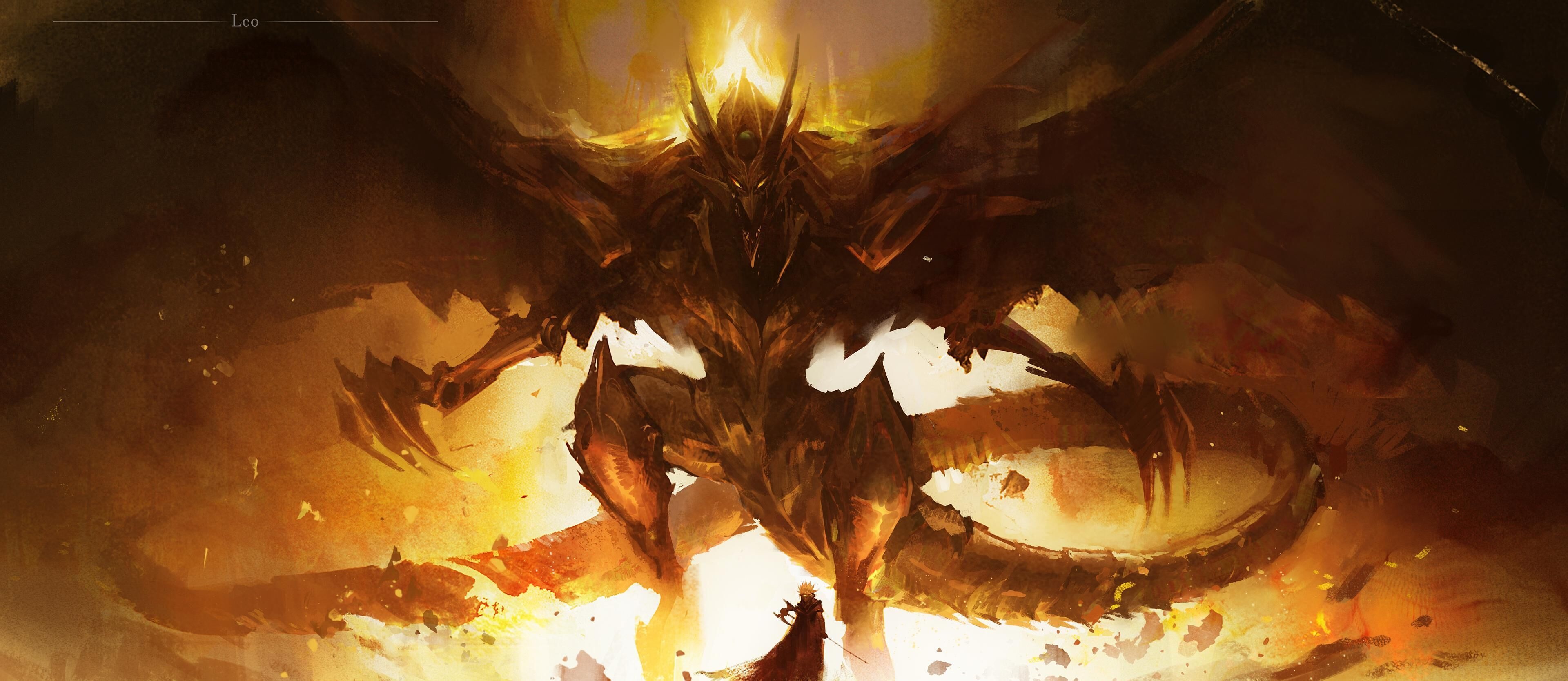 4K The Winged Dragon of Ra Yu-Gi-Oh! HD Wallpaper