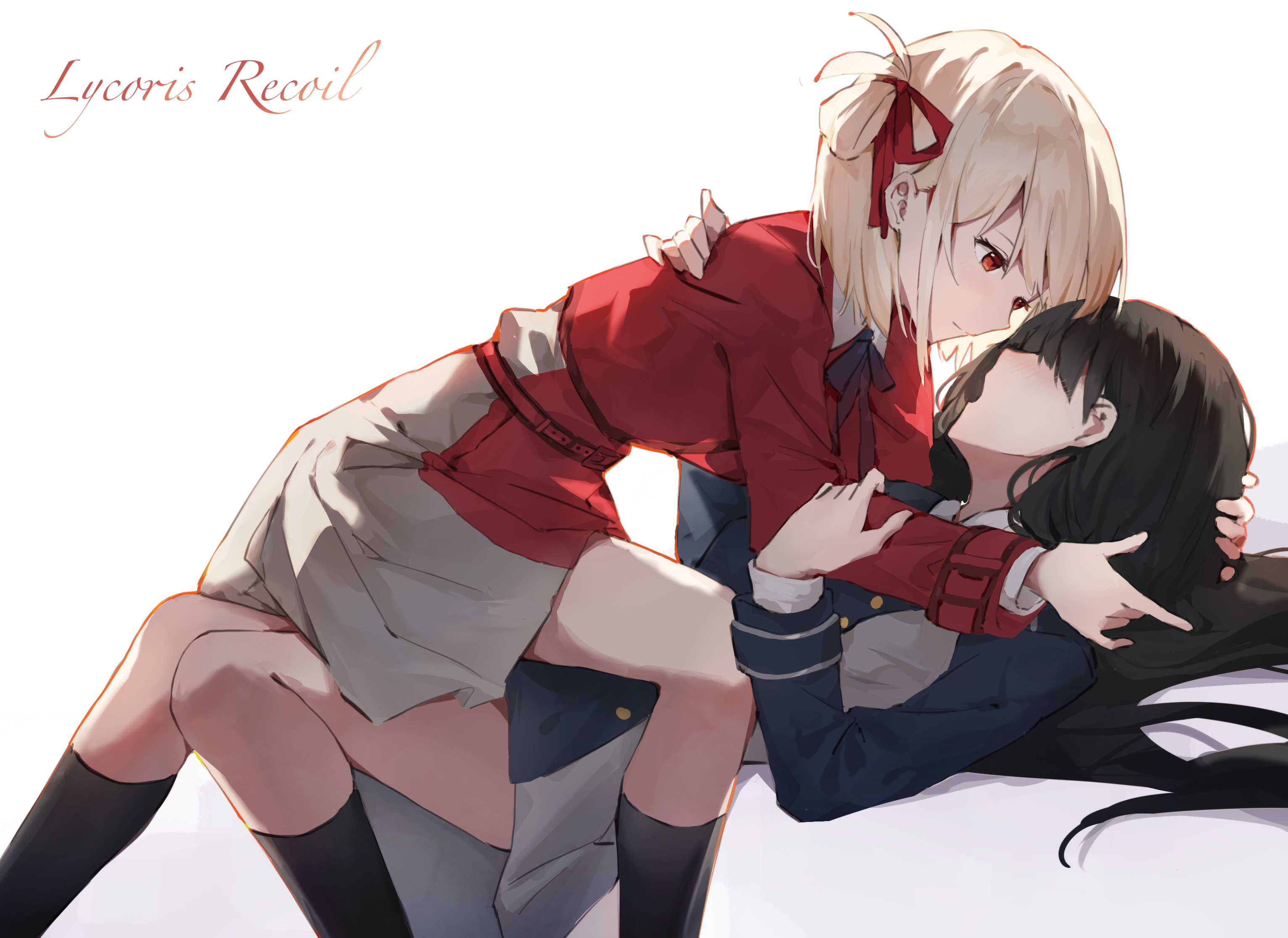 Lycoris Recoil: Inoue Takina and Nishikigi Chisato HD Wallpaper