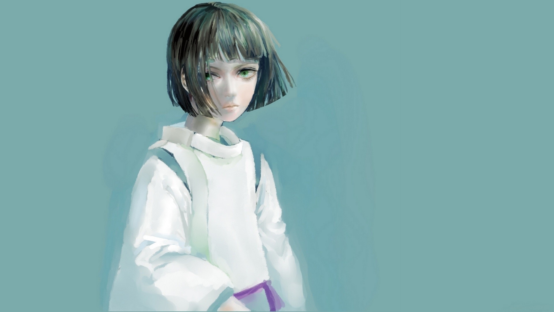 Chihiro and Haku from Spirited Away HD Wallpaper