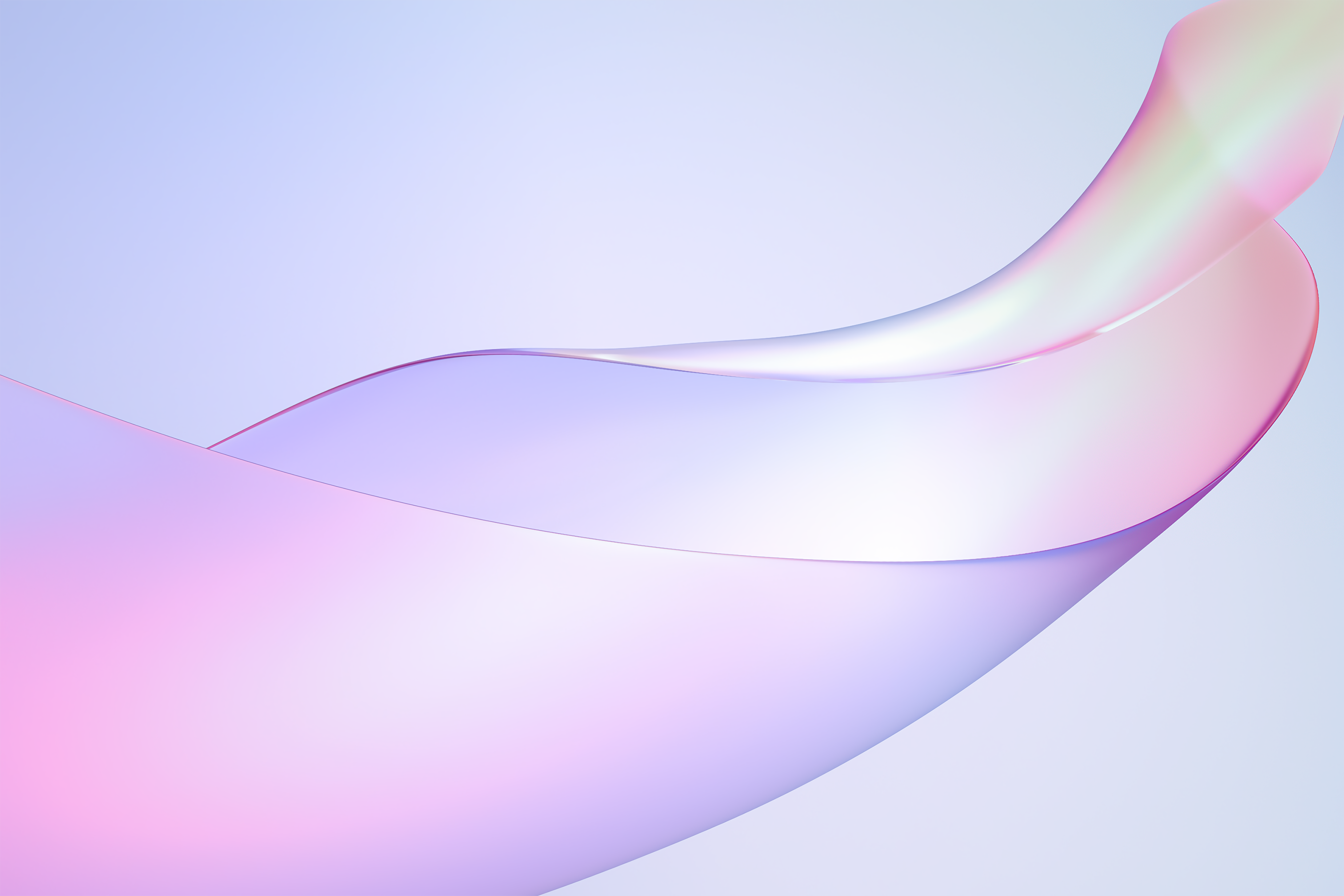 4K gradient abstract flowing ribbon HD Wallpaper