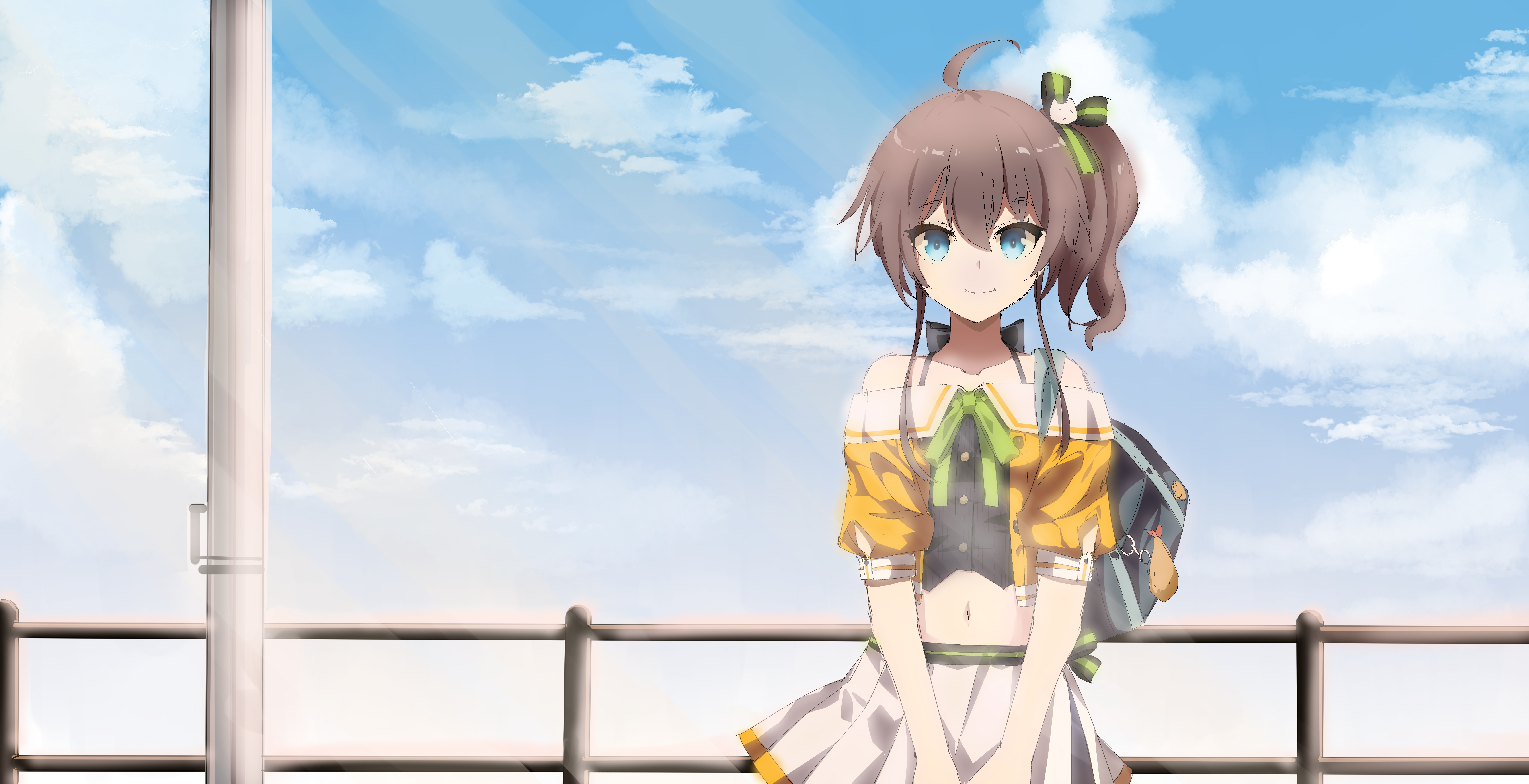 4K Natsuiro Matsuri from Hololive HD Wallpaper