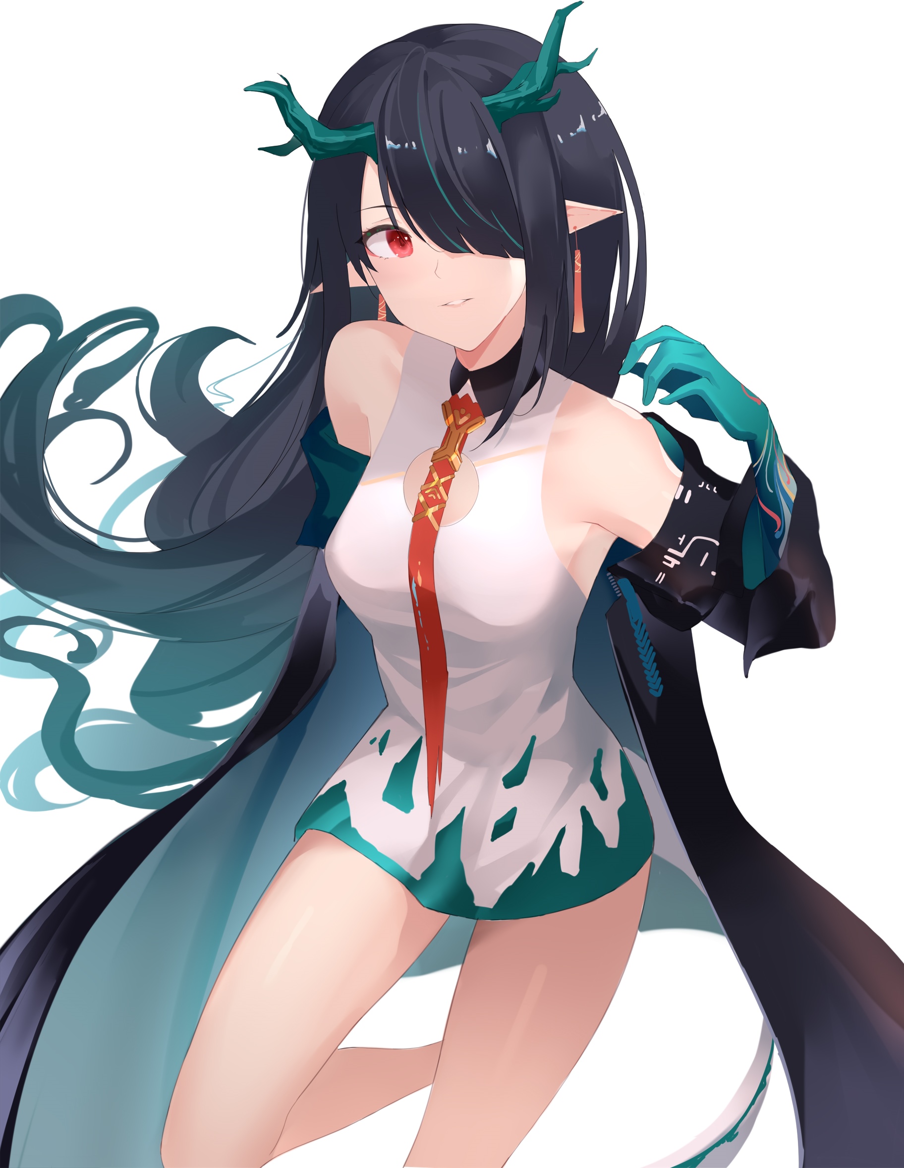 Dusk from Arknights anime character HD Phone Wallpaper