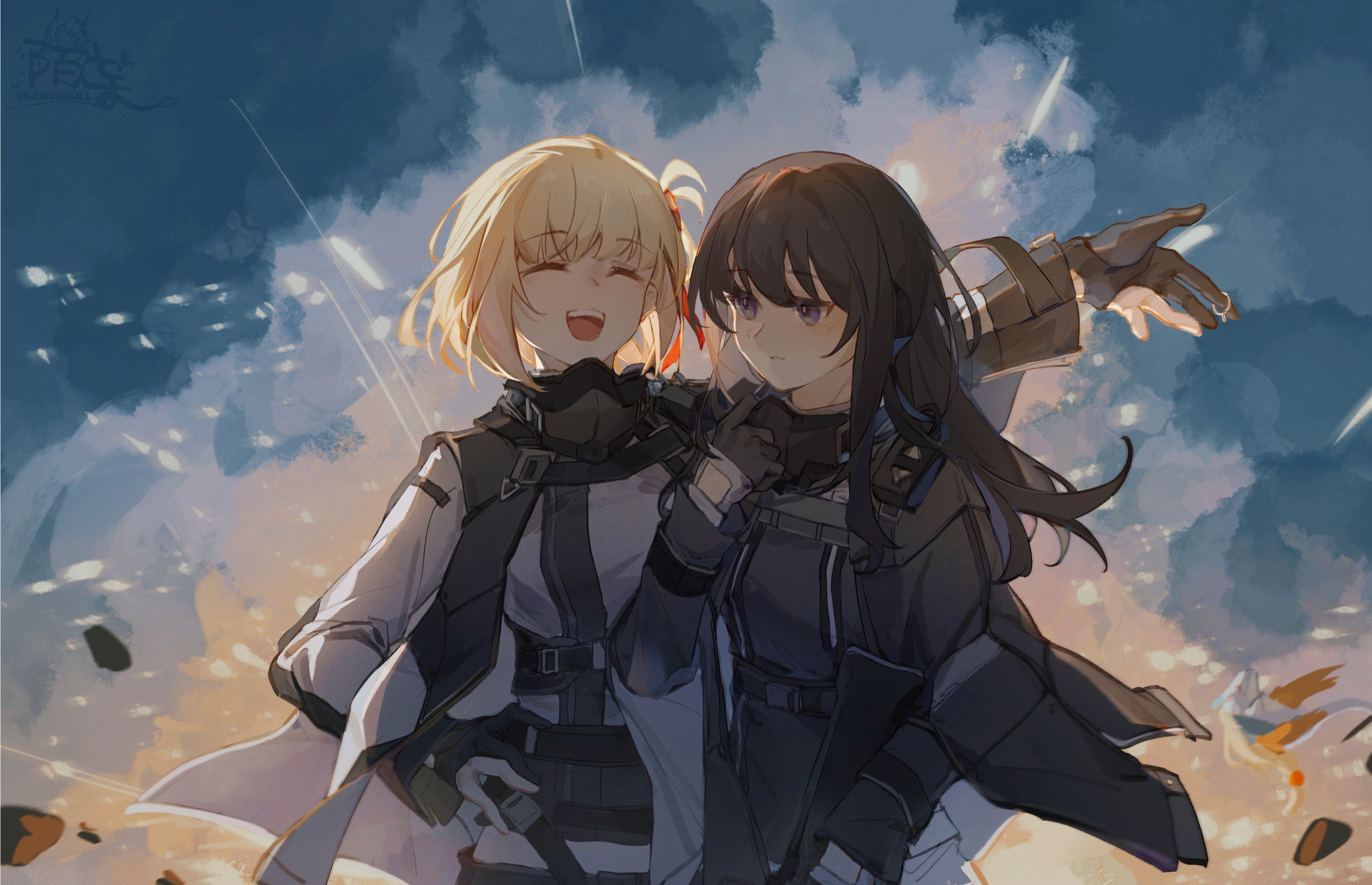 Nishikigi Chisato and Inoue Takina from Lycoris Recoil HD Wallpaper