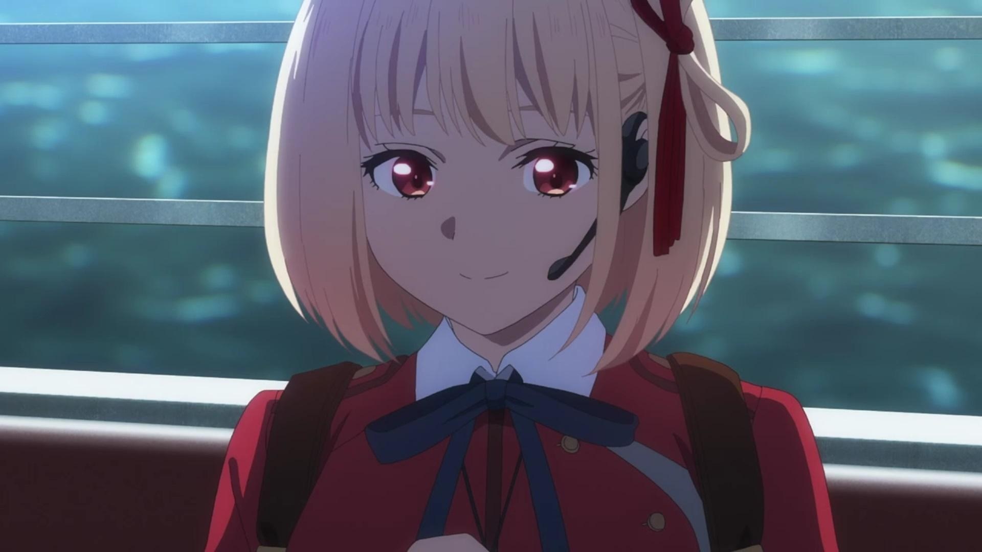 Nishikigi Chisato from Lycoris Recoil HD Wallpaper