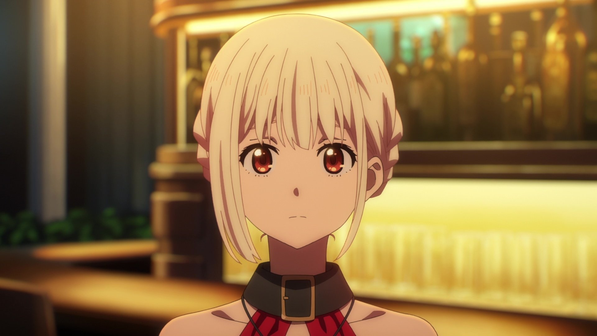 Nishikigi Chisato from Lycoris Recoil HD Wallpaper