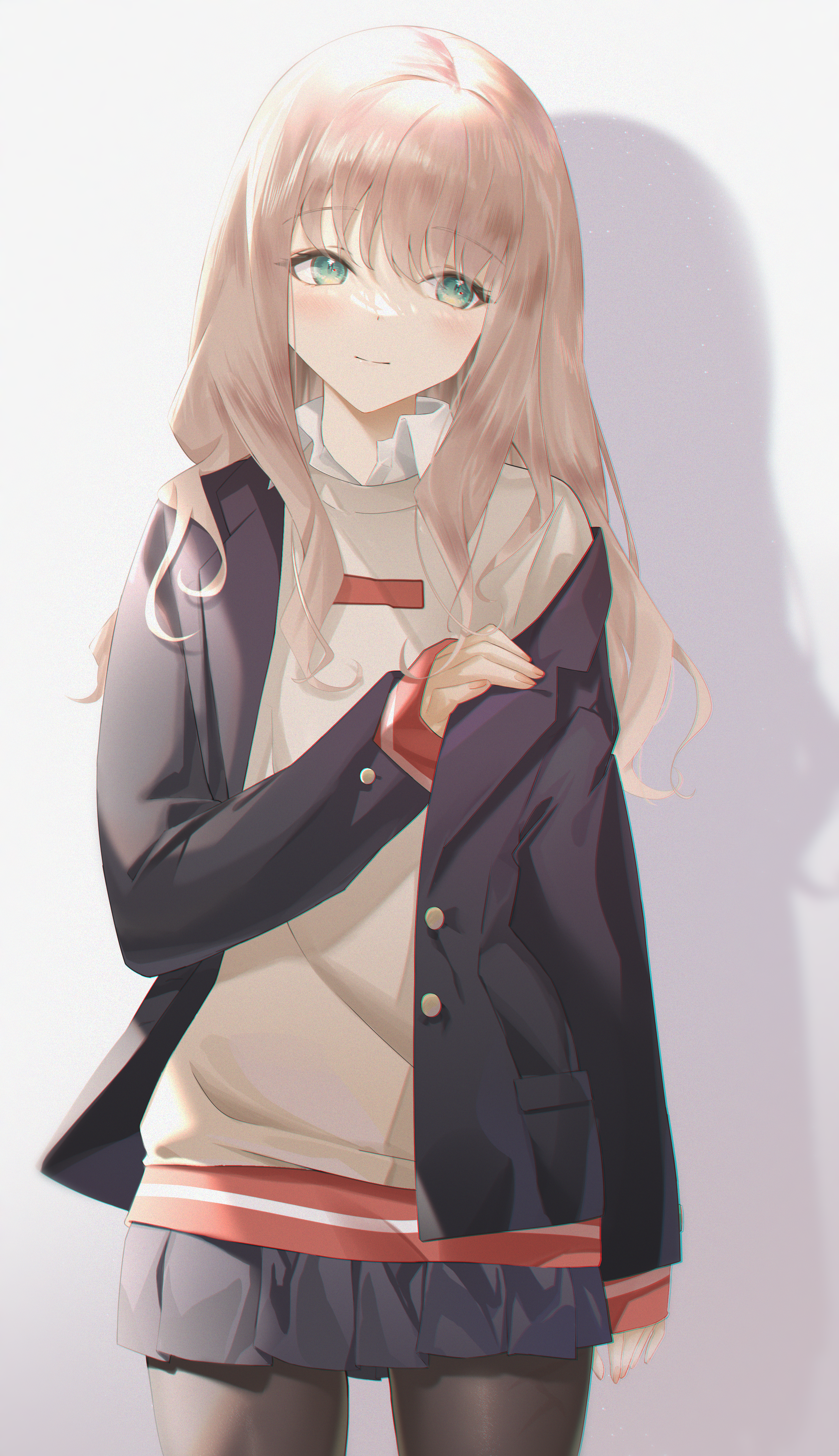 Minami Yume from SSSS.Dynazenon in school uniform HD Phone Wallpaper