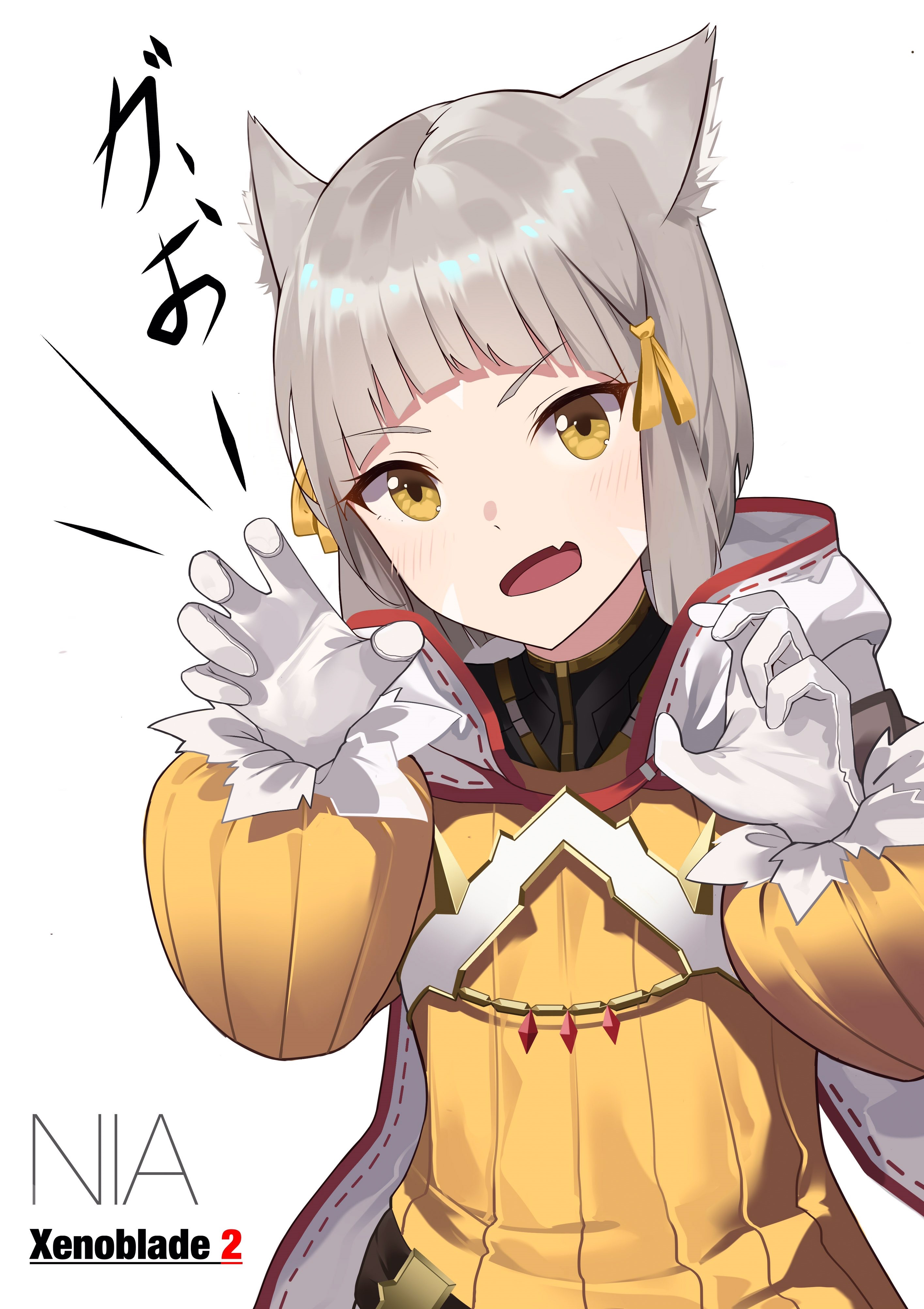 Nia from Xenoblade Chronicles 2 HD Phone Wallpaper