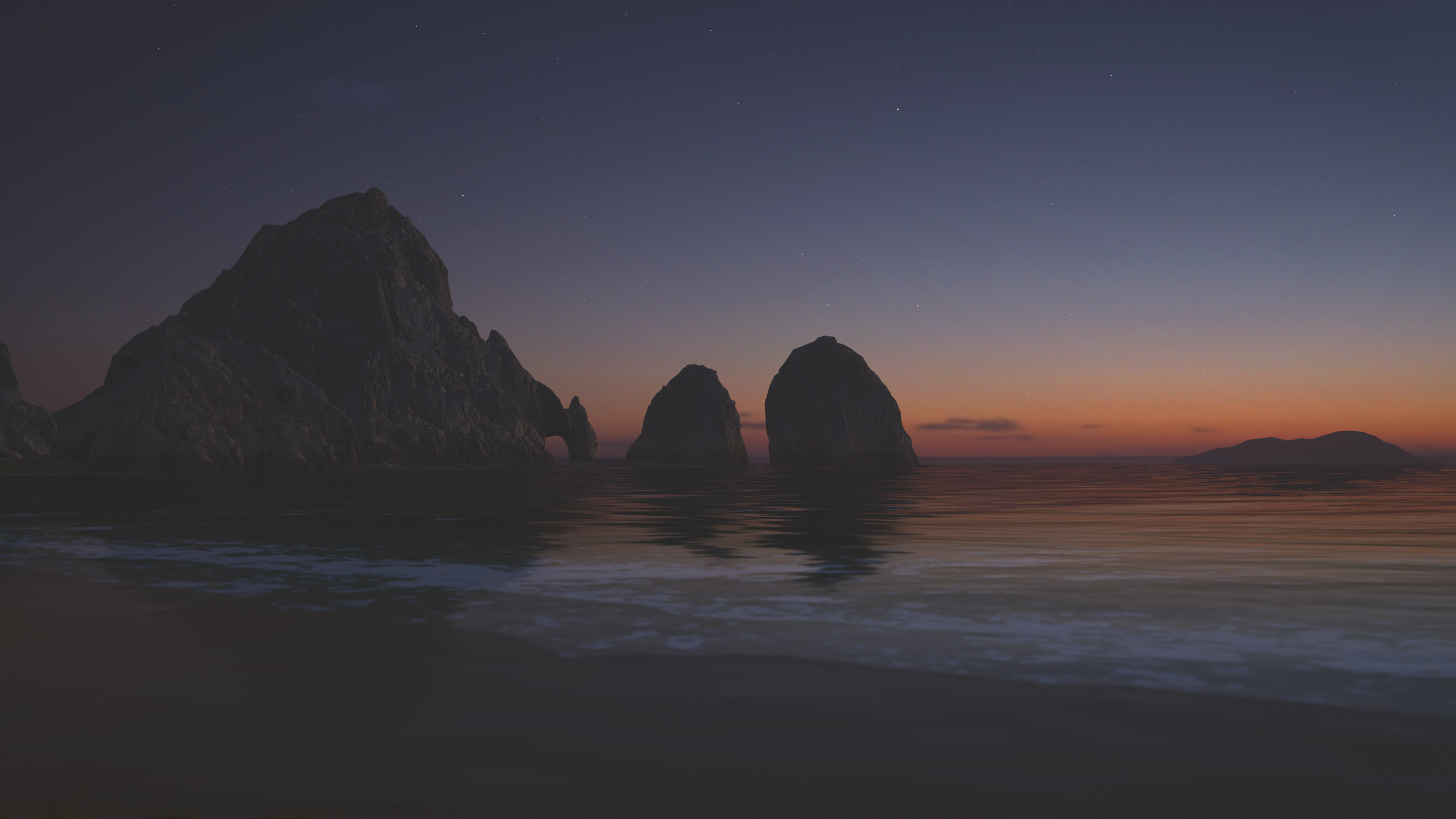 Forza Horizon 5 Sunset Over the Sea Landscape HD Wallpaper