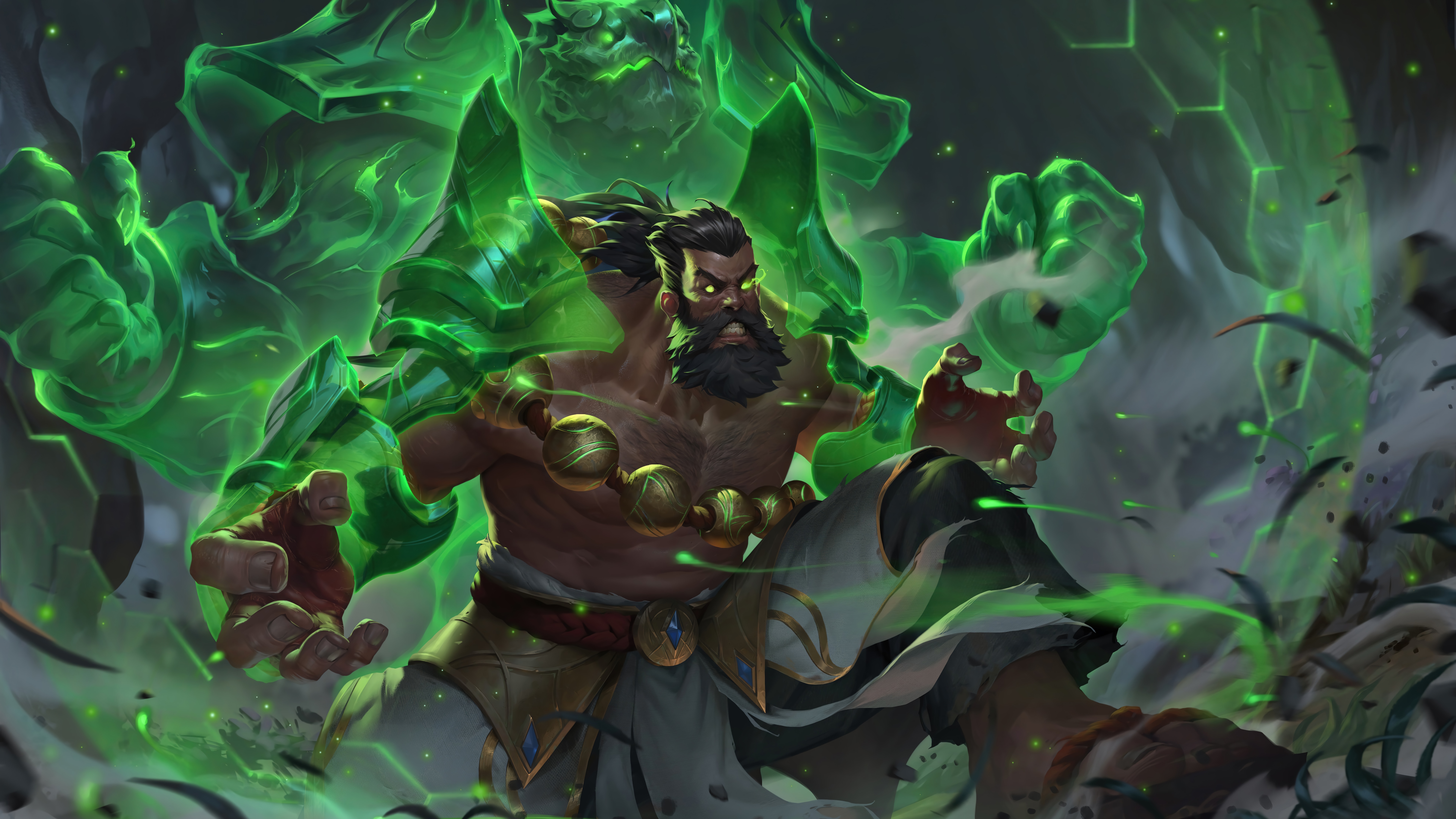 4K Udyr in League of Legends HD Wallpaper