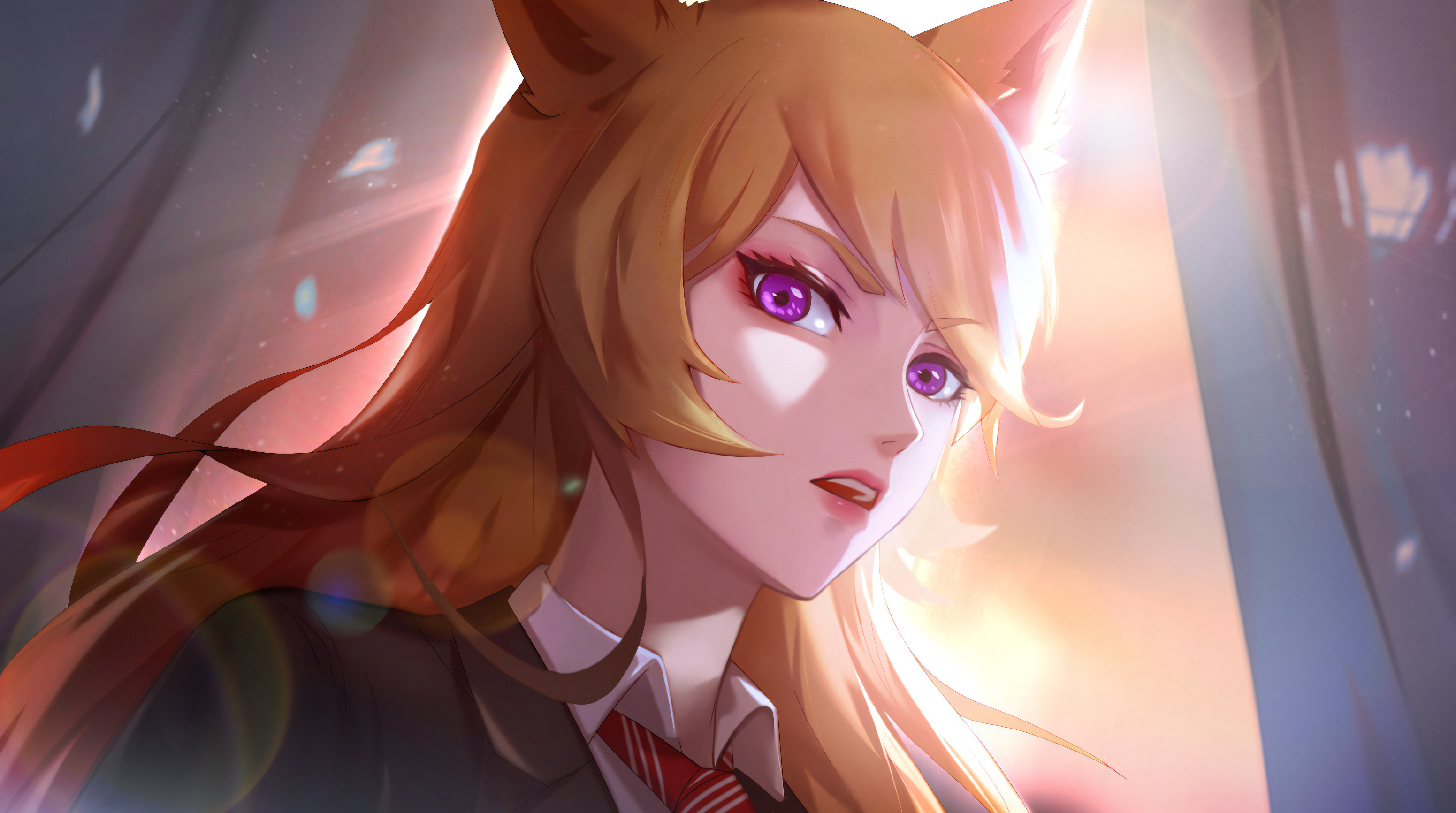 Star Guardian Ahri from League of Legends HD Wallpaper