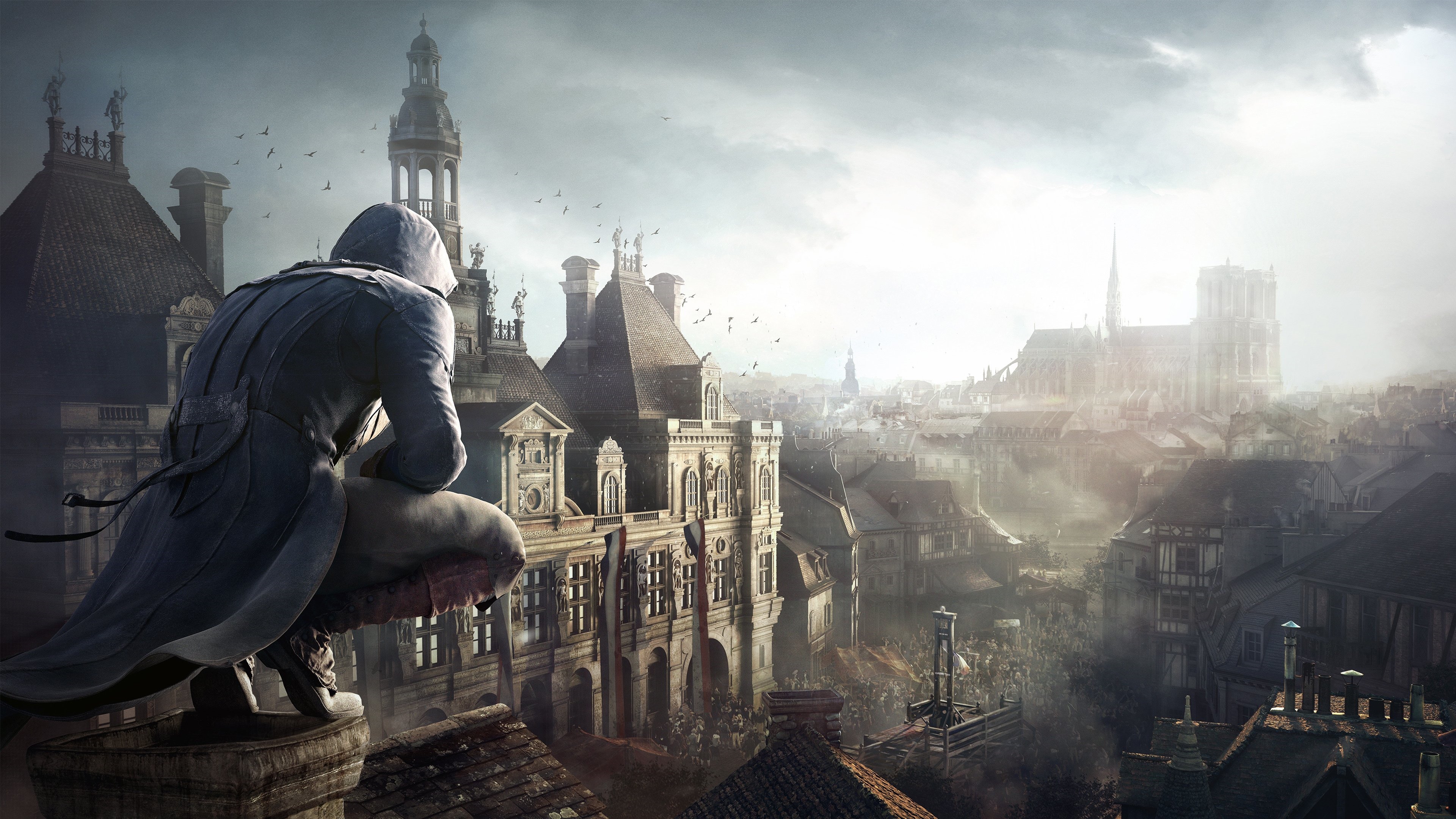 4K Arno Dorian in Assassin's Creed Unity HD Wallpaper