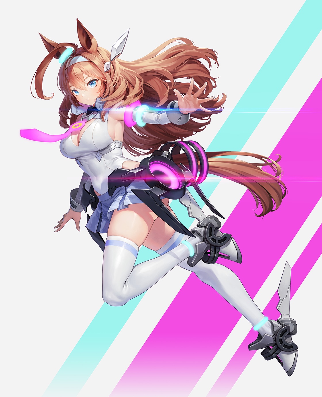 Mihono Bourbon from Uma Musume Pretty Derby fan art HD Phone Wallpaper