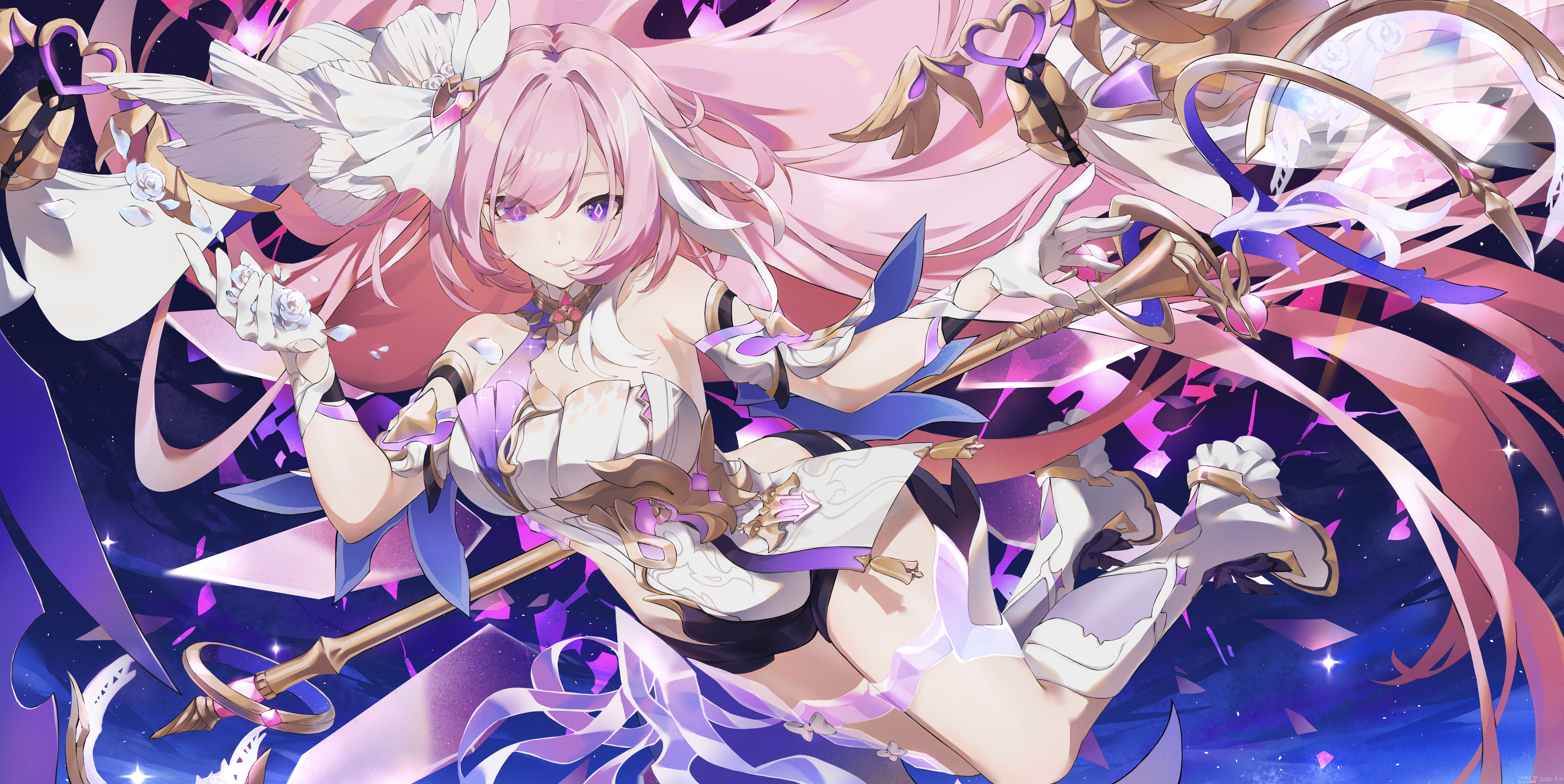 4K Honkai Impact 3rd Elysia Fan Art HD Wallpaper