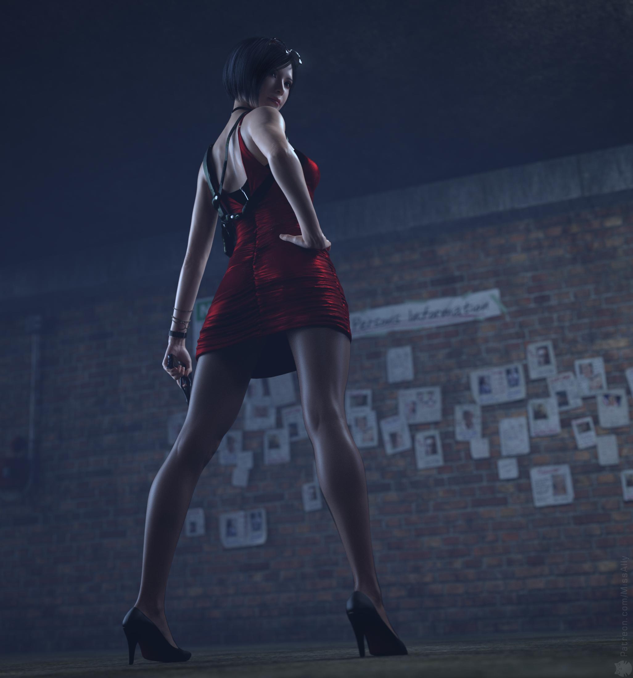 Ada Wong from Resident Evil 2 Remake HD Wallpaper