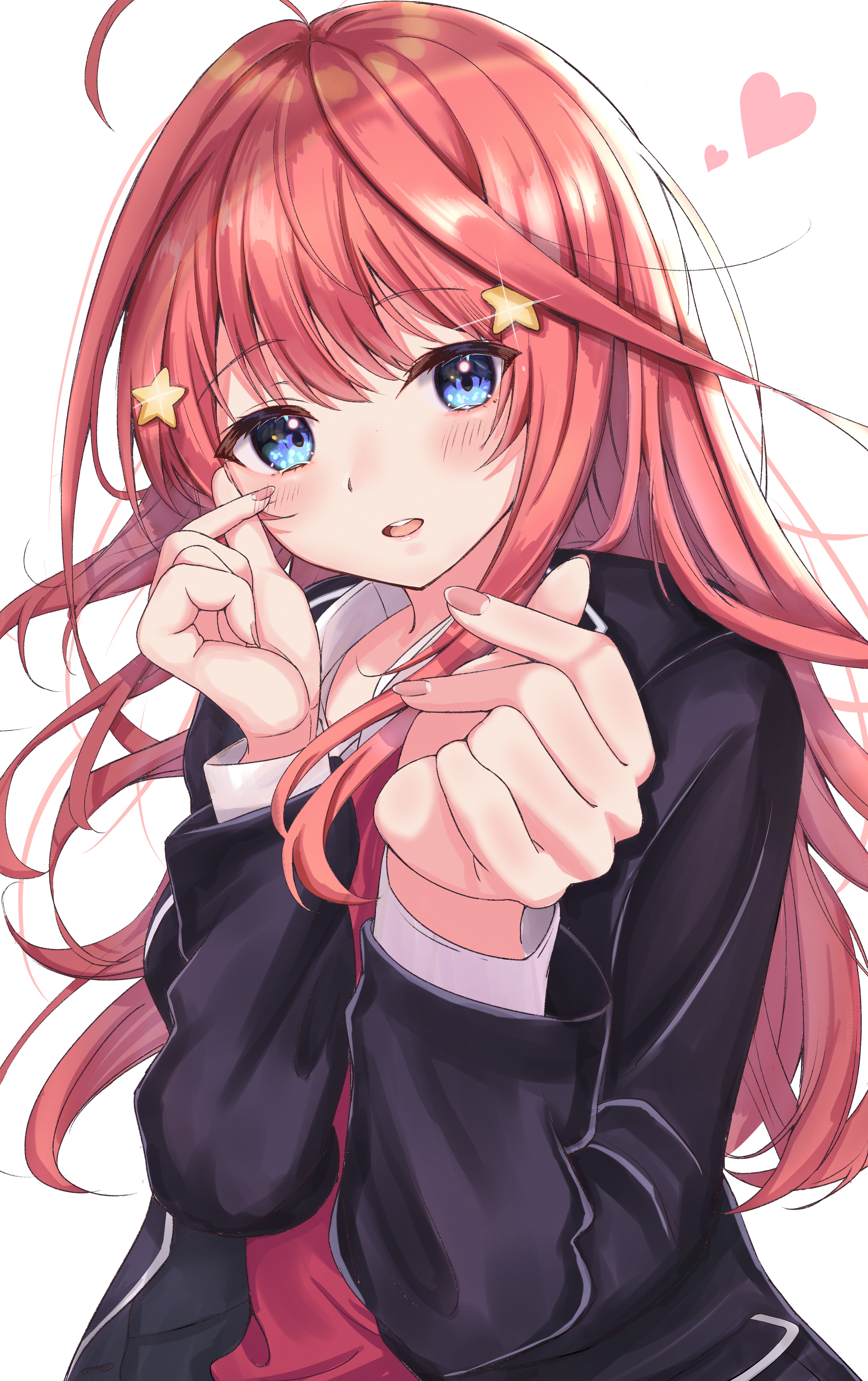 Nakano Itsuki from 5-toubun no Hanayome fan art HD Phone Wallpaper