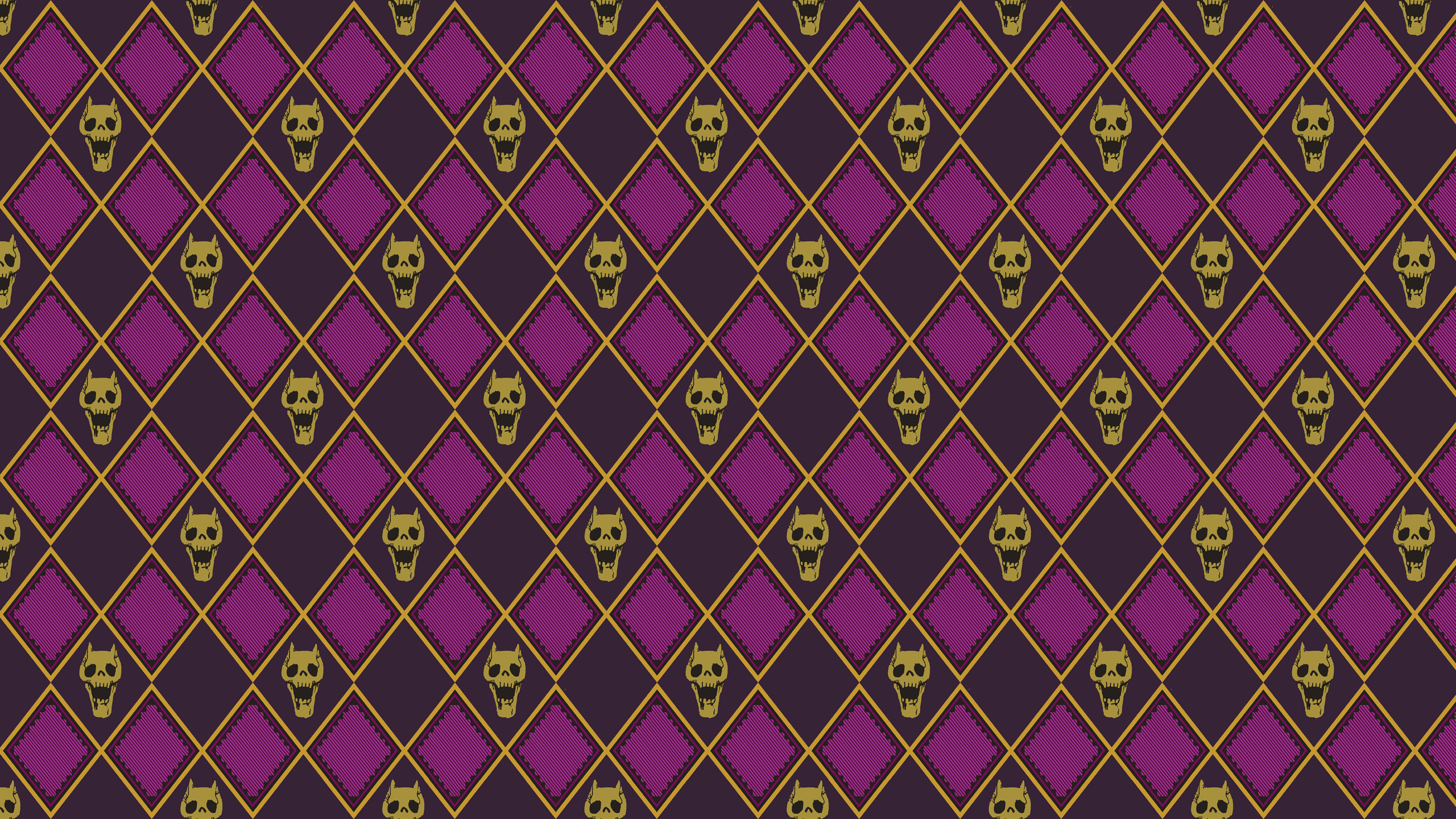 JoJo's Bizarre Adventure Killer Queen pattern HD Wallpaper