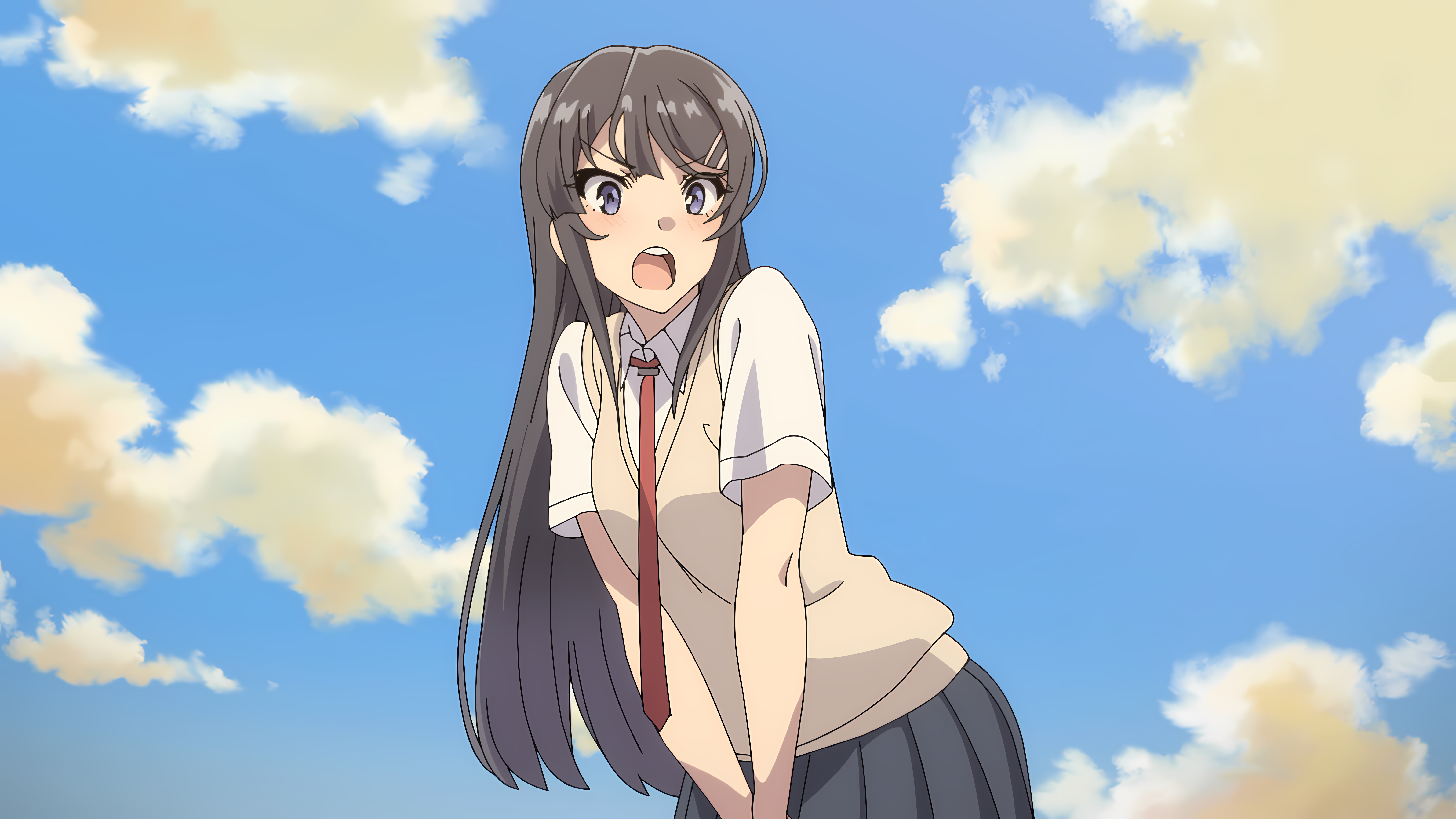 Sakurajima Mai from Seishun Buta Yarō wa Bunny Girl-senpai no Yume wo Minai HD Wallpaper