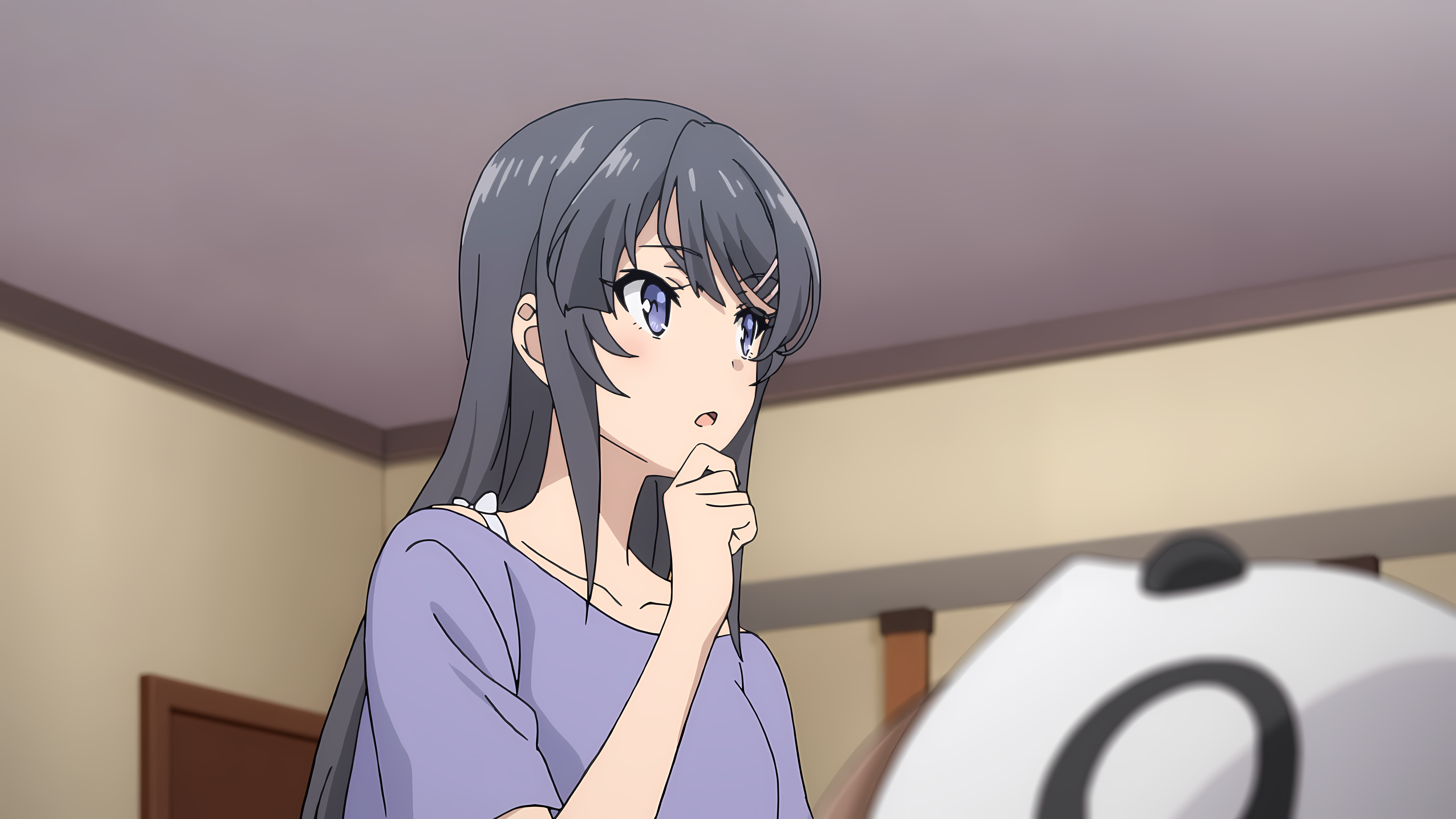 Sakurajima Mai in Seishun Buta Yarō wa Bunny Girl-senpai no Yume wo Minai HD Wallpaper