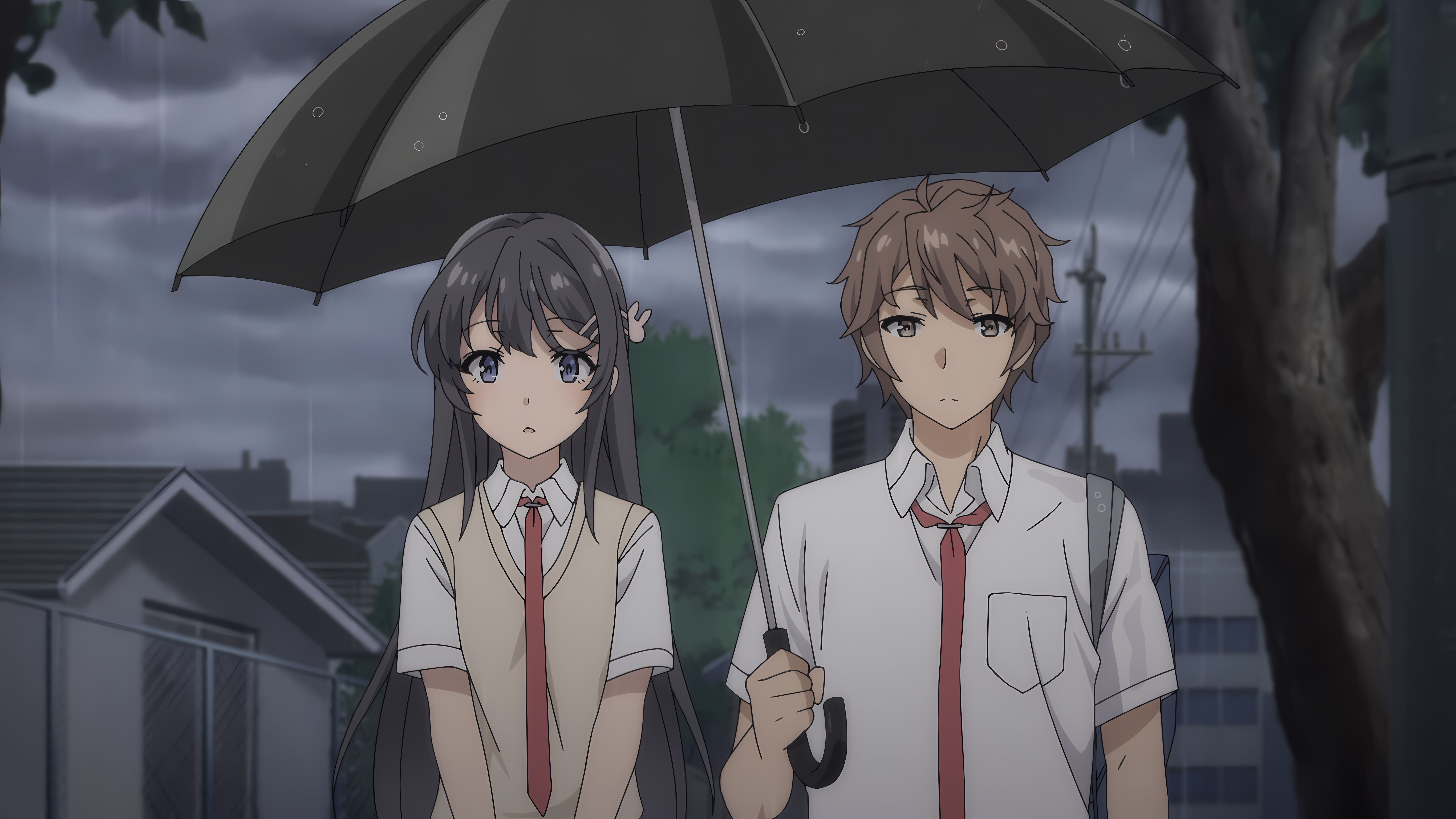 4K Anime screenshot from Seishun Buta Yarō wa Bunny Girl-senpai no Yume wo Minai HD Wallpaper