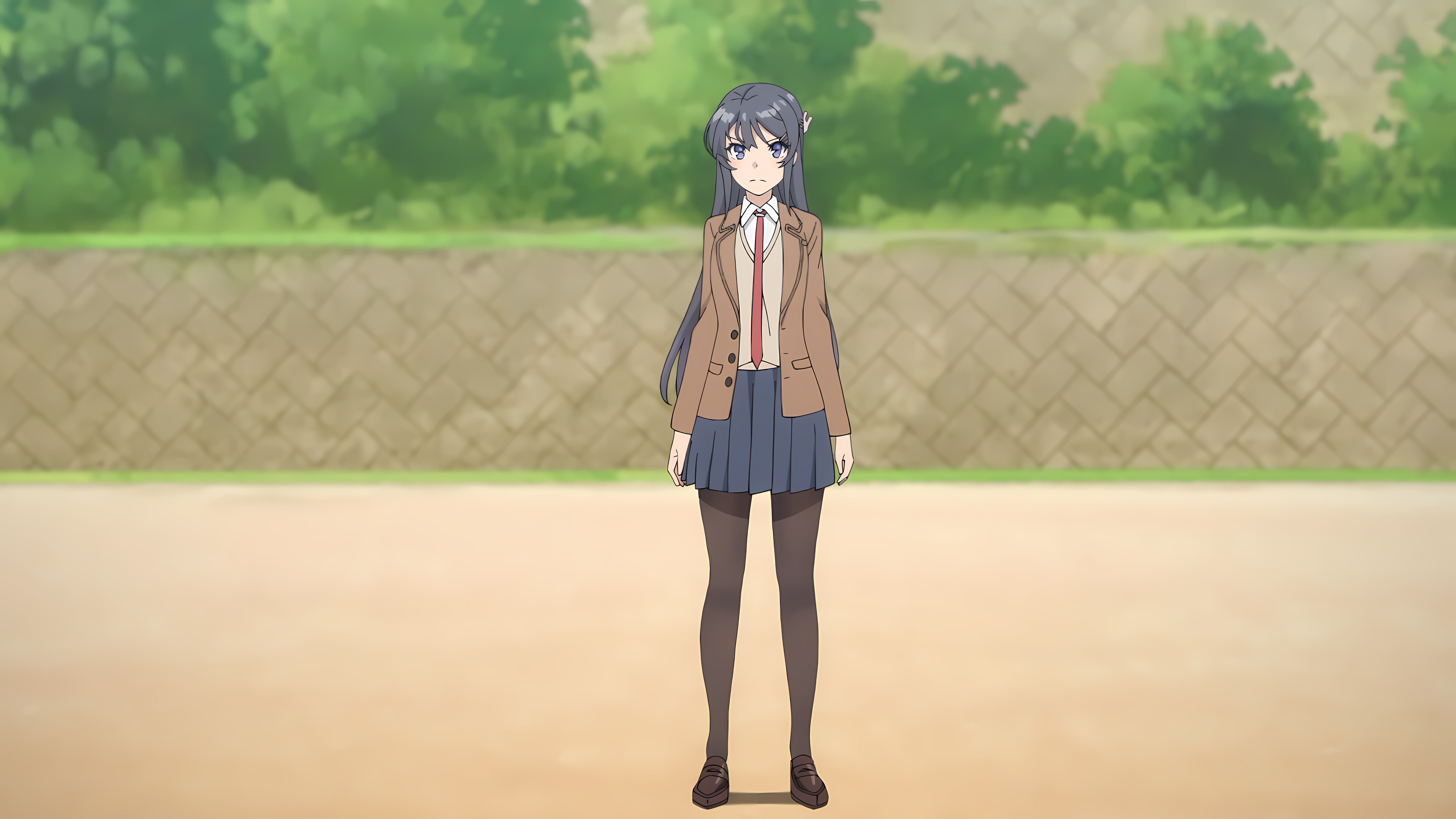 Sakurajima Mai from Seishun Buta Yarou wa Bunny Girl Senpai no Yume wo Minai HD Wallpaper