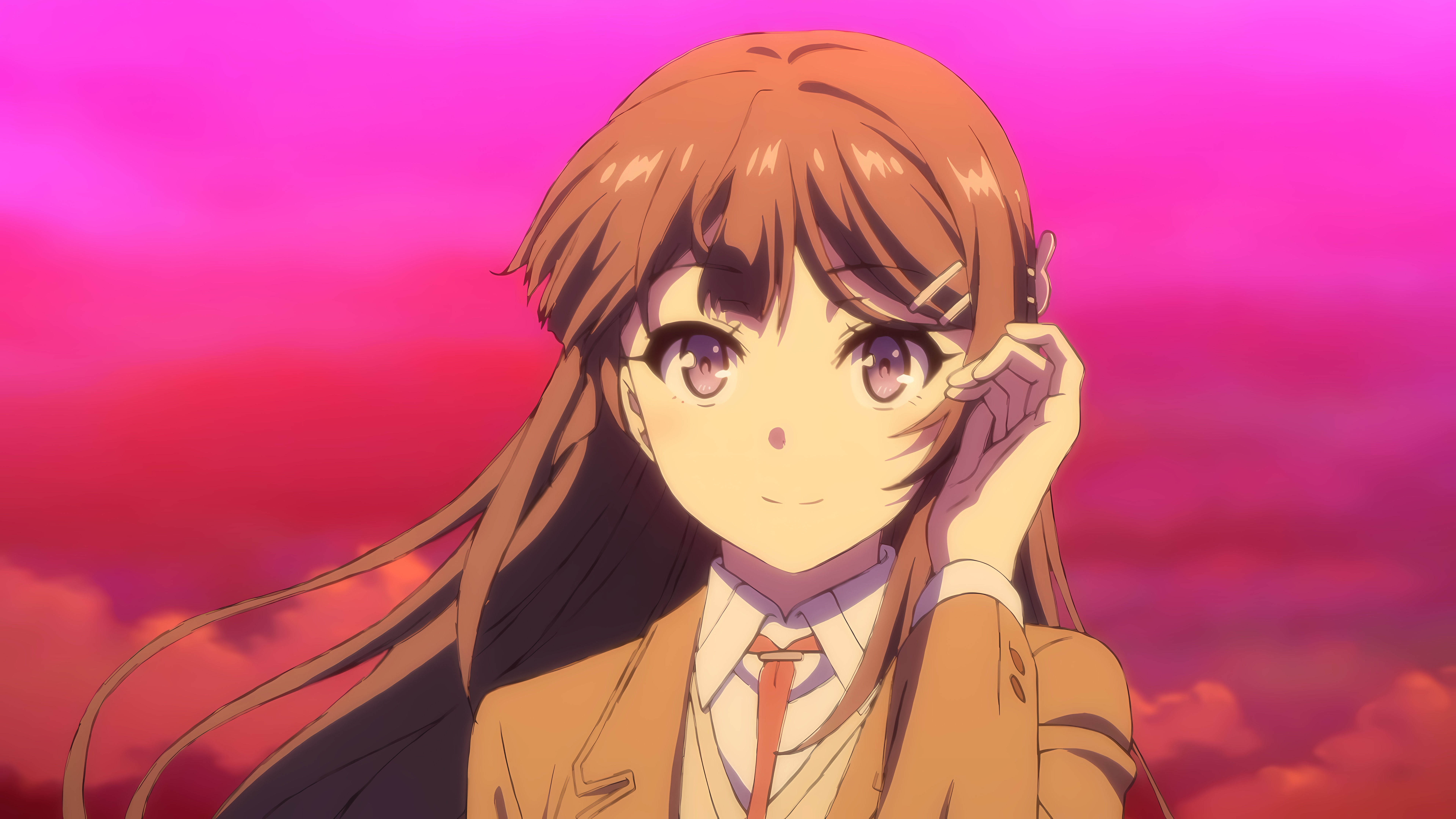 Sakurajima Mai from Seishun Buta Yarō wa Bunny Girl-senpai no Yume wo Minai HD Wallpaper